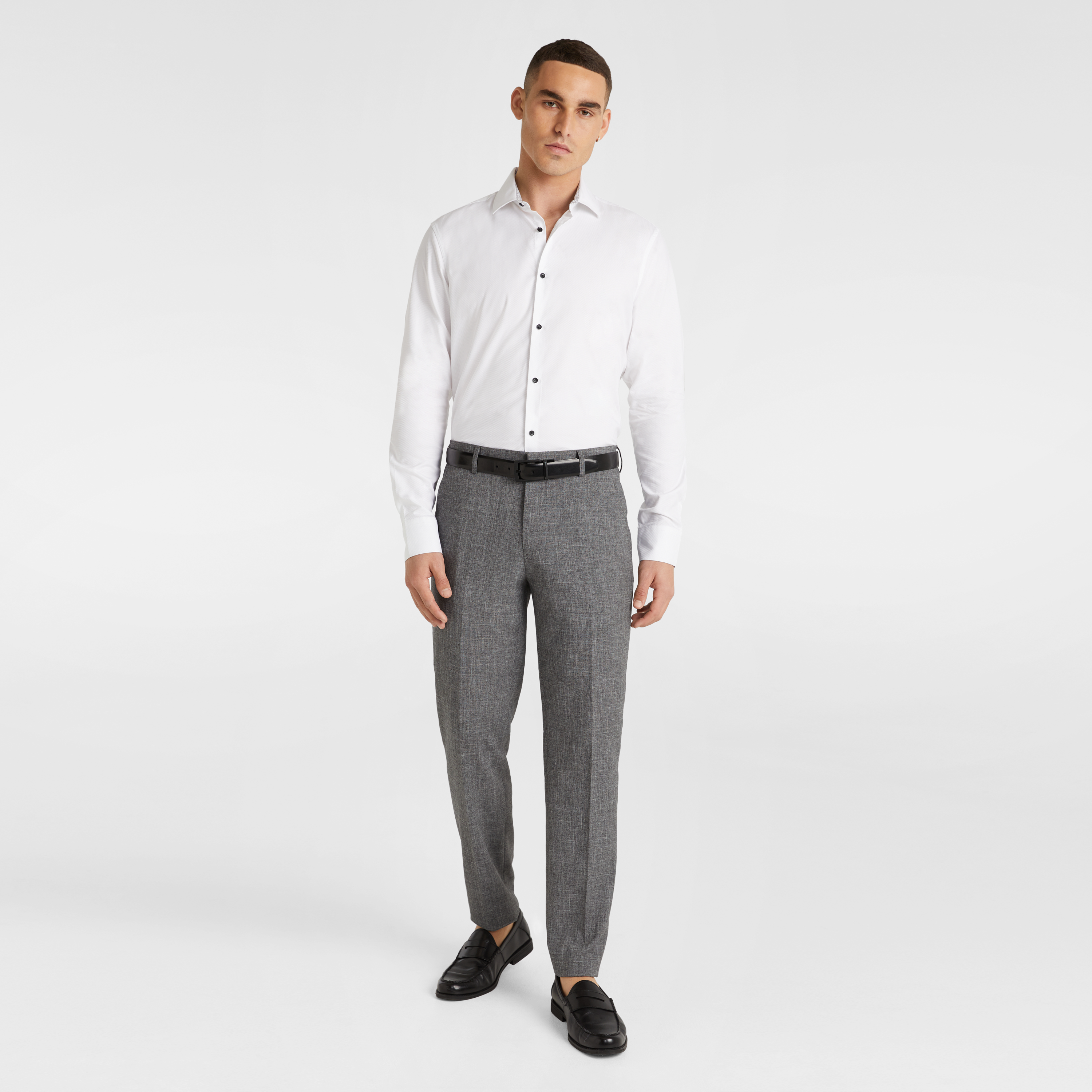 Teddy Textured Dress Shirt