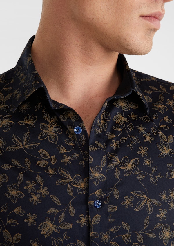 Fabian Slim Floral Shirt
