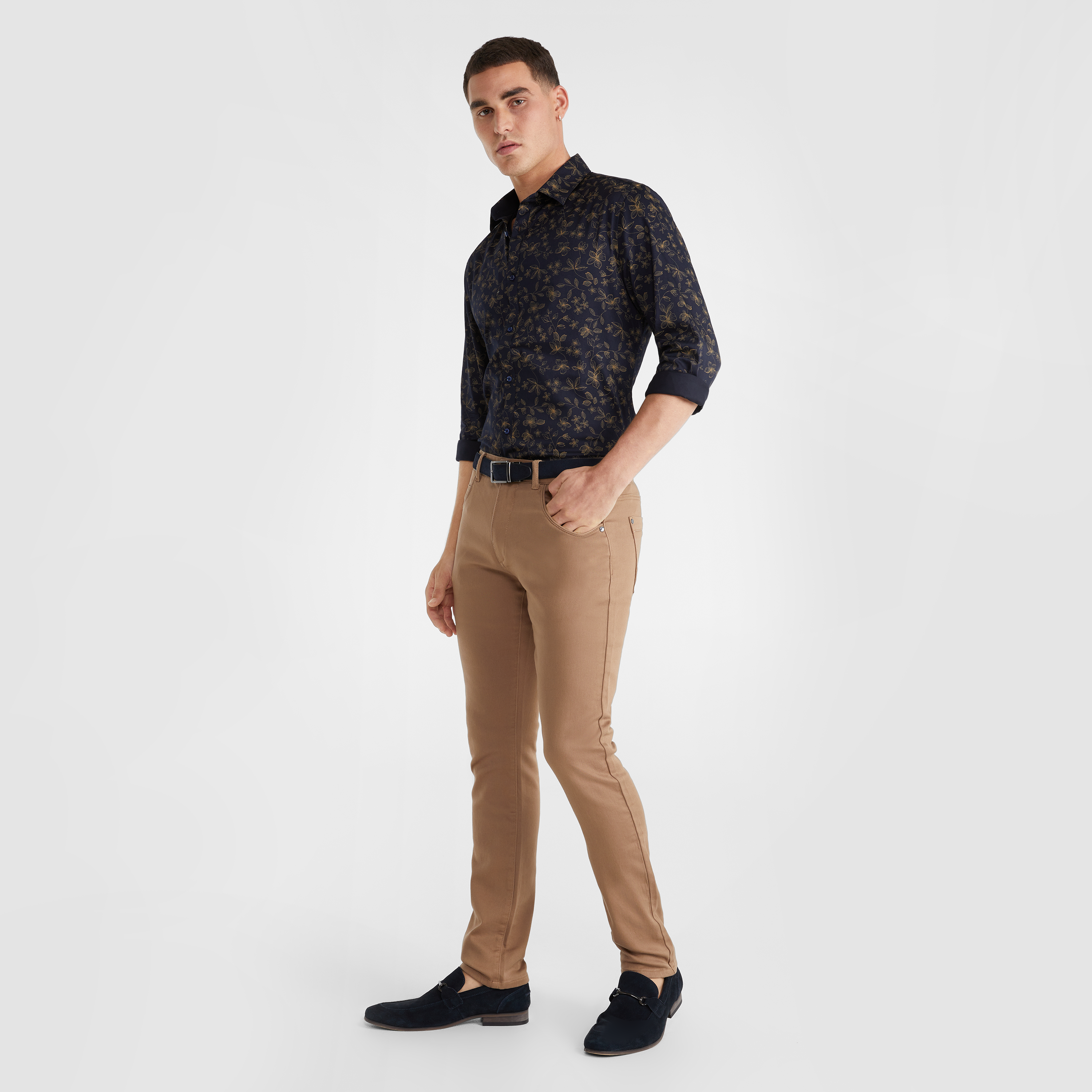 Fabian Slim Floral Shirt