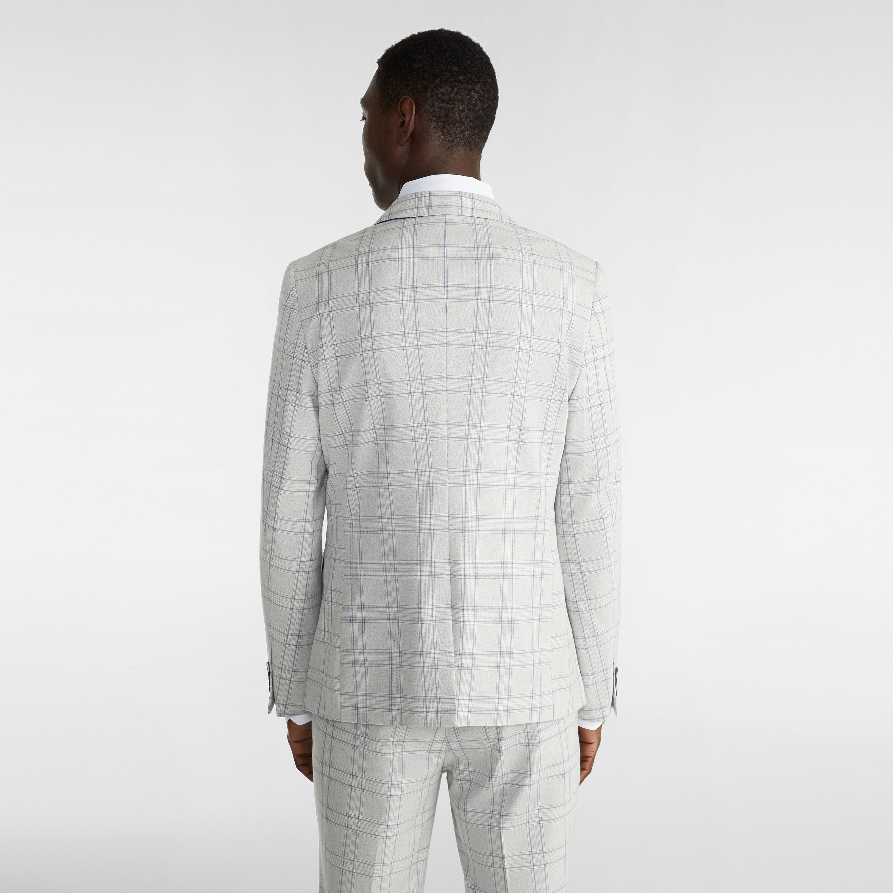 Patrick Check Skinny Suit Jack