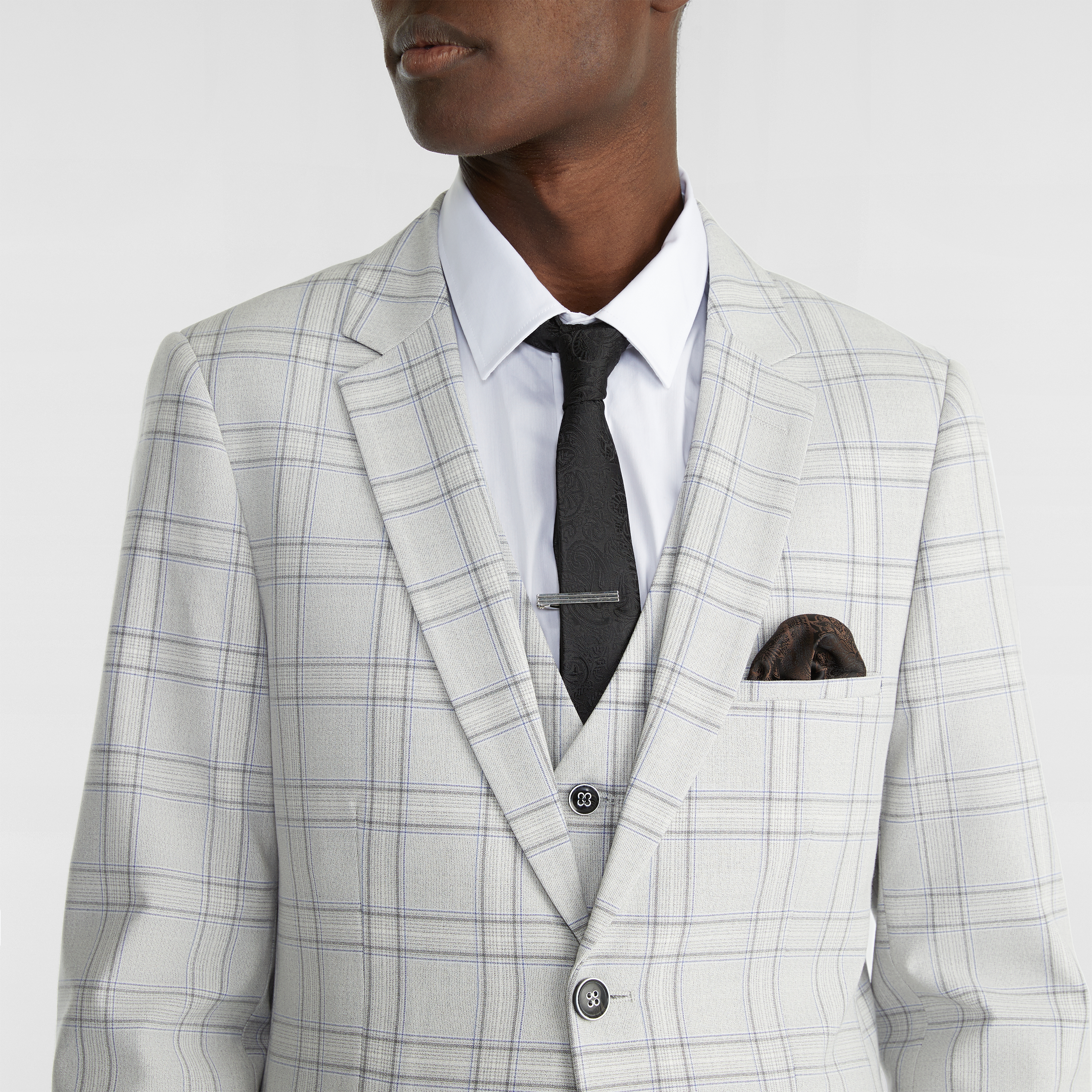 Patrick Check Skinny Suit Jack