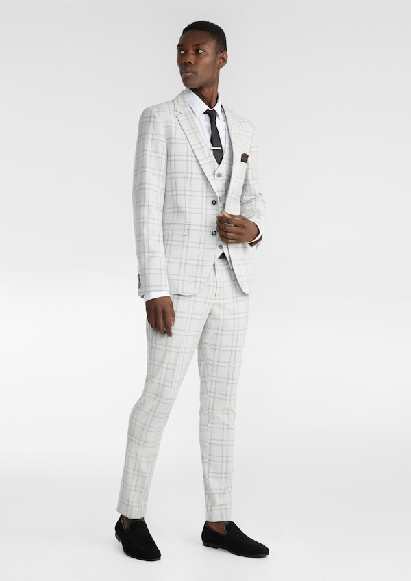 Patrick Check Skinny Suit Jack