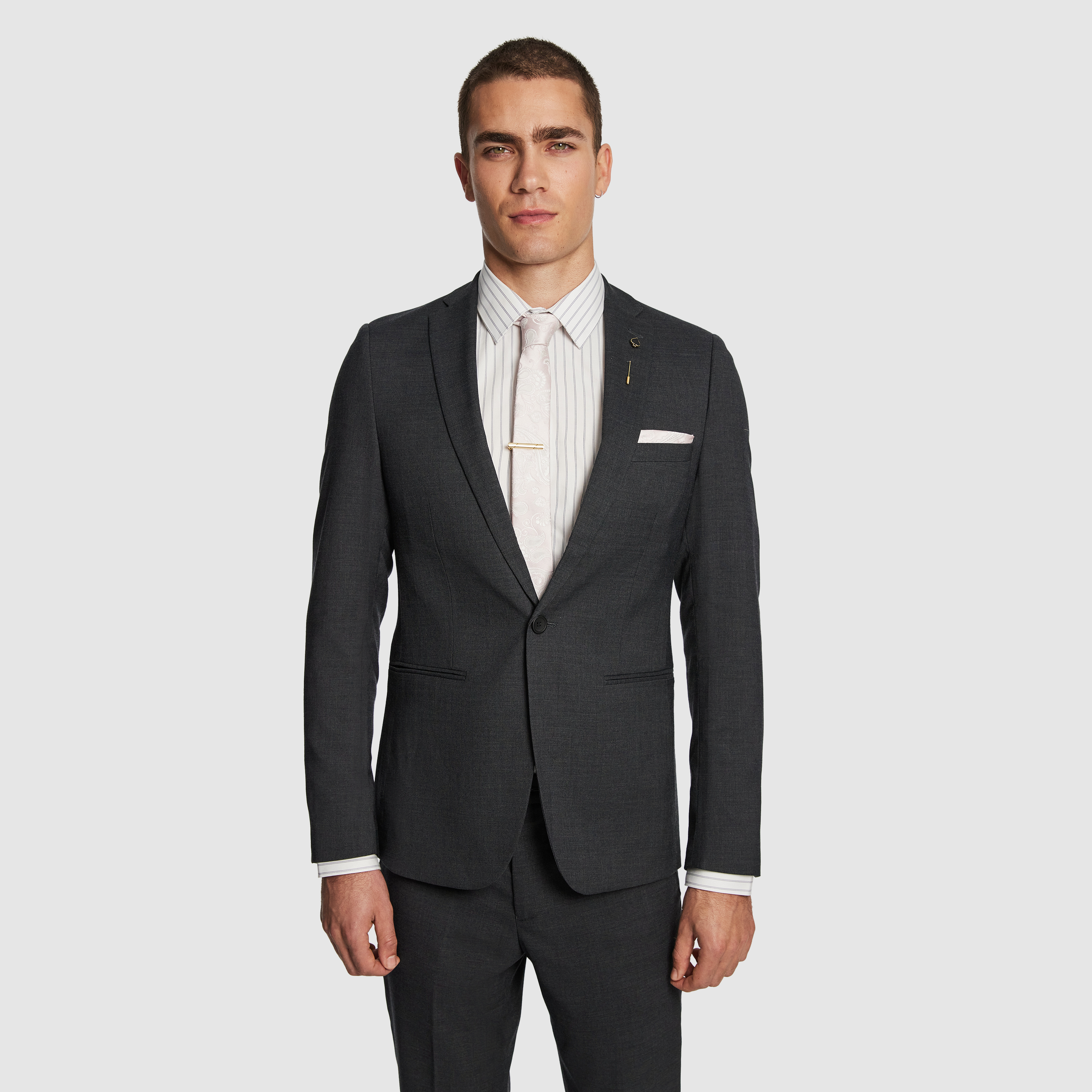  LUKEY SKINNY FIT STRETCH SUIT