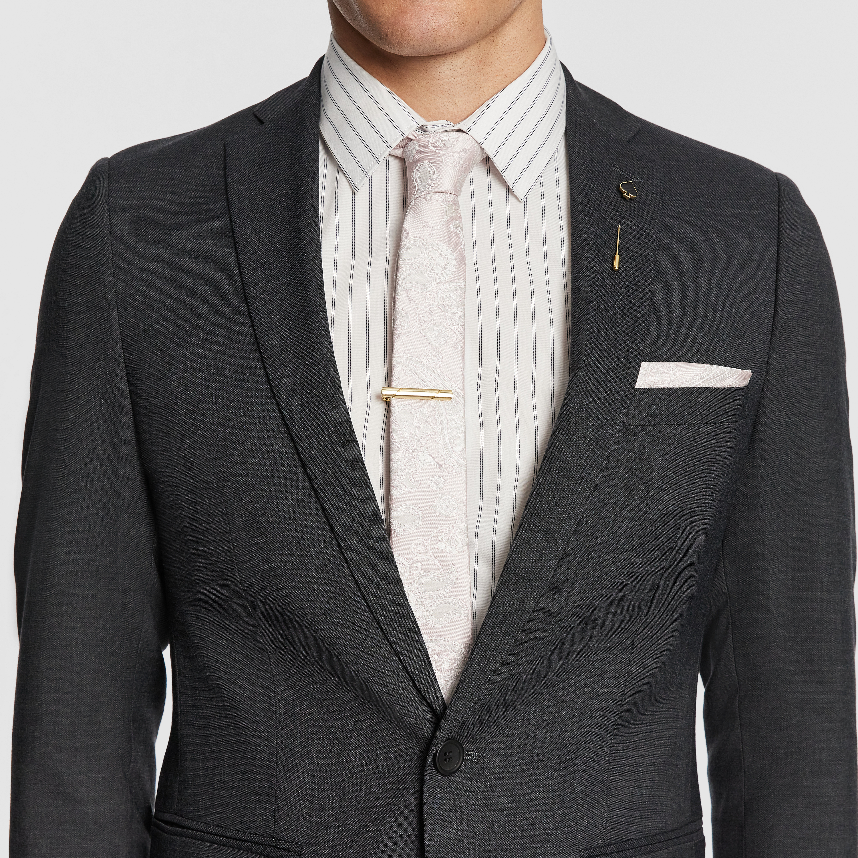  LUKEY SKINNY FIT STRETCH SUIT