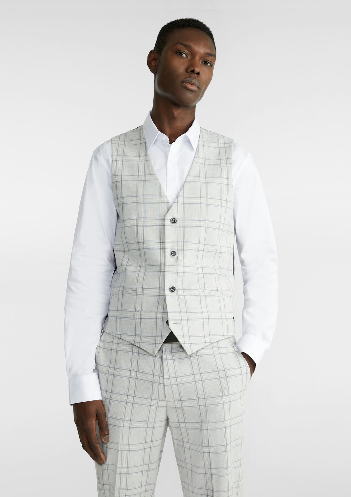 Patrick Check Waistcoat
