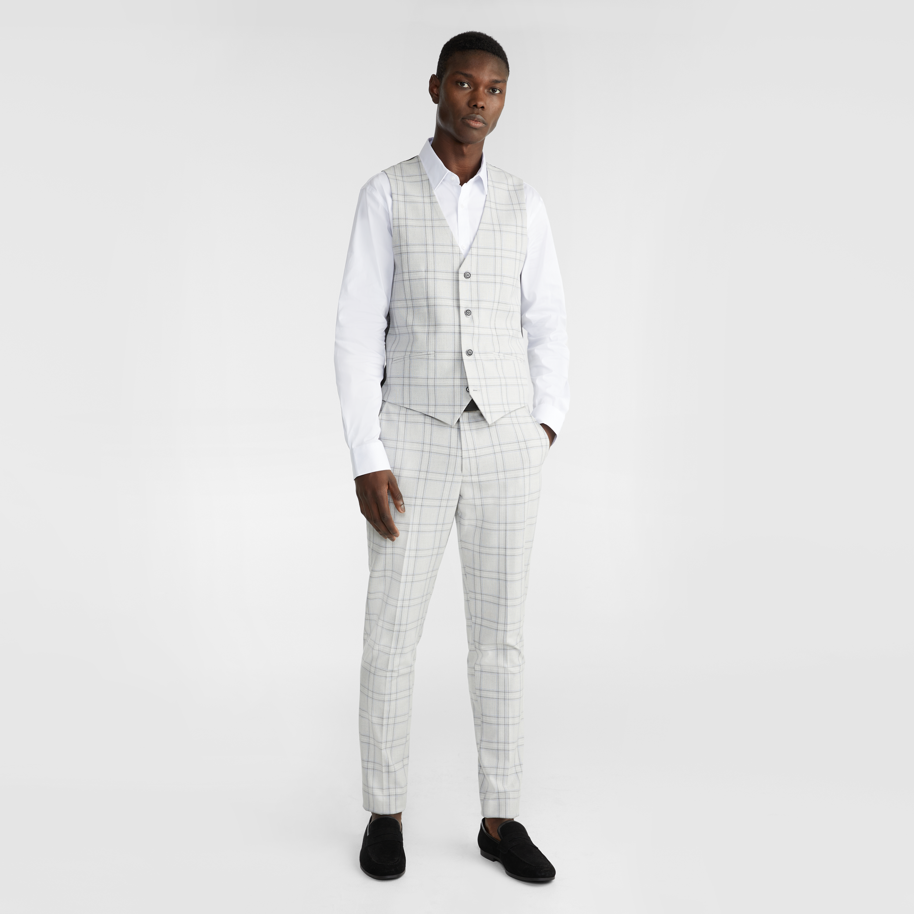 Patrick Check Waistcoat