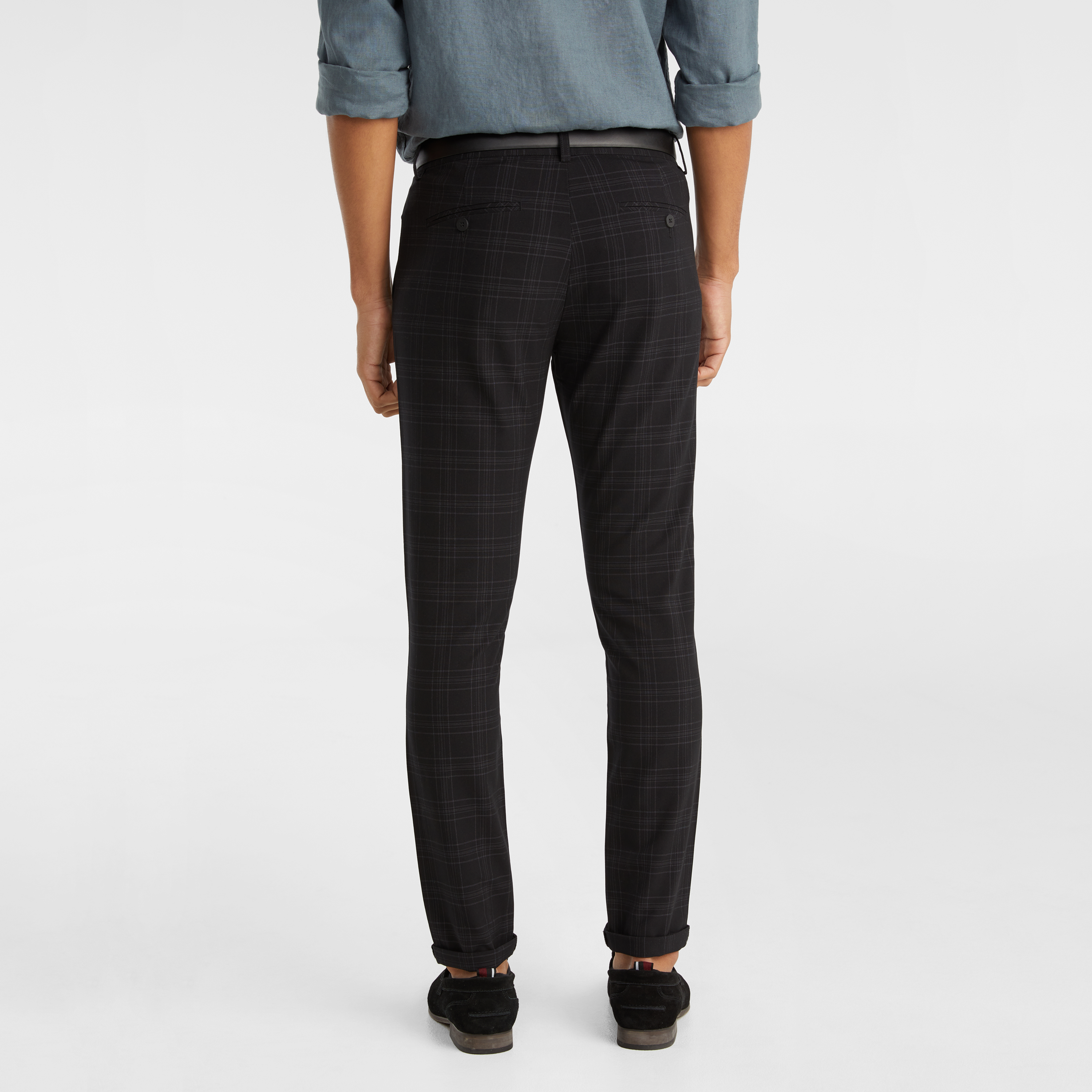 Black Alpa Skinny Chino