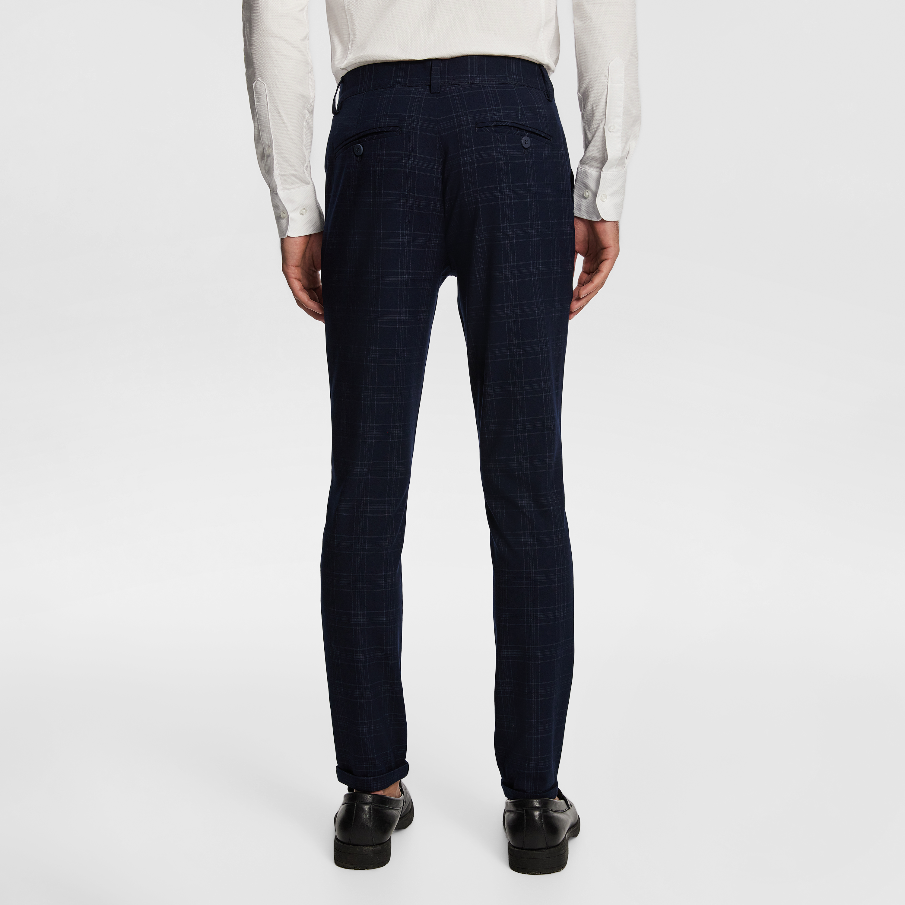Navy Alpa Skinny Chino
