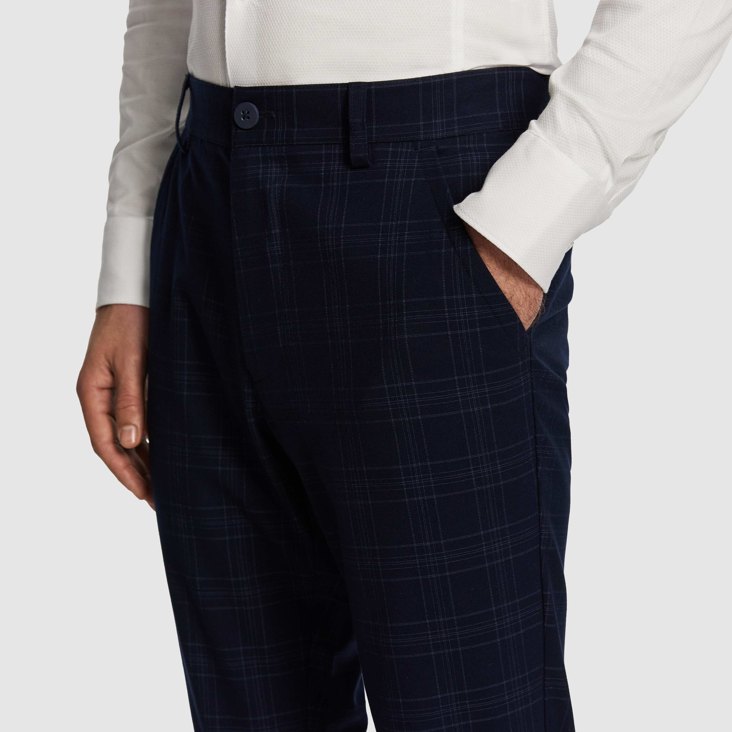 Navy Alpa Skinny Chino