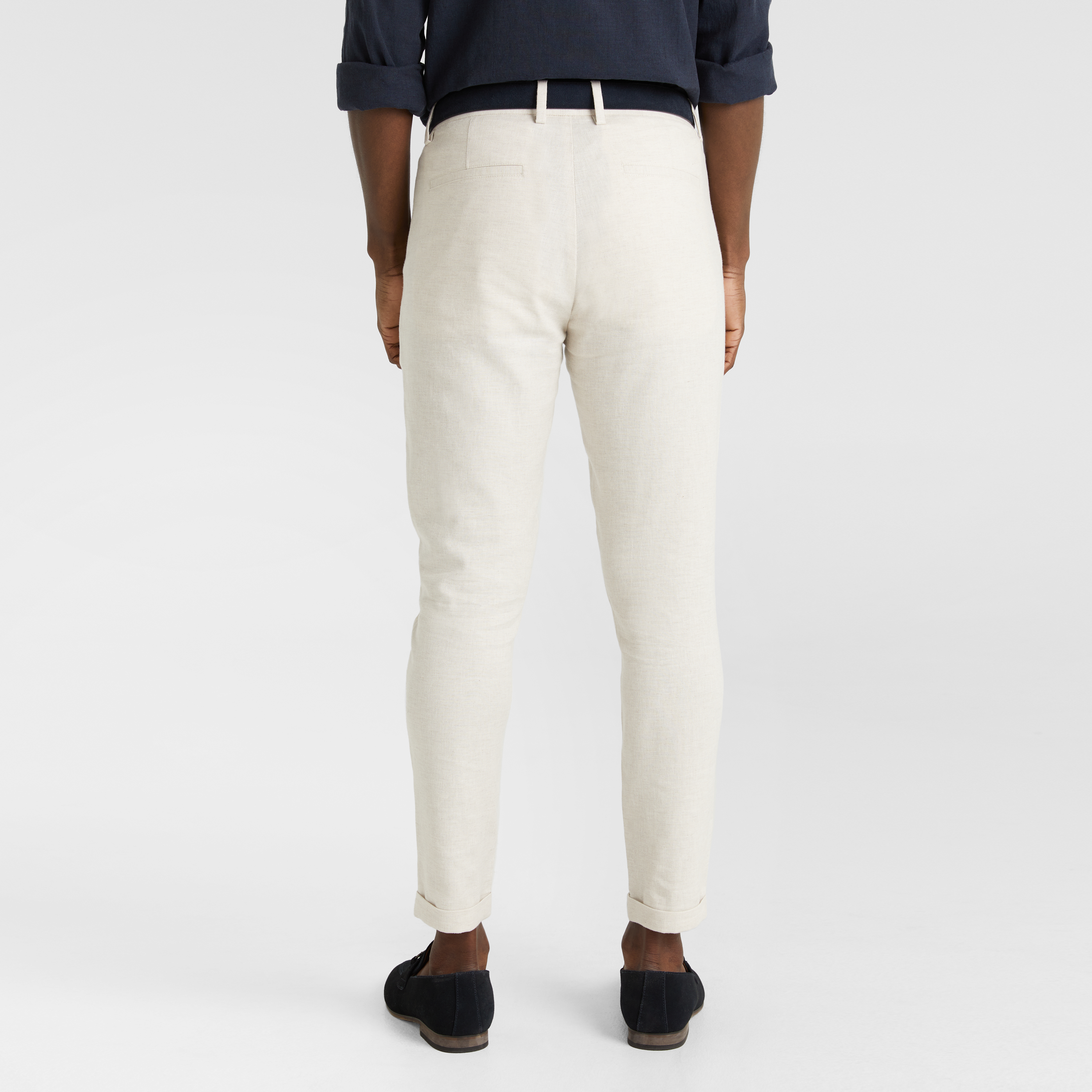 Amare Skinny Linen Blend Chino