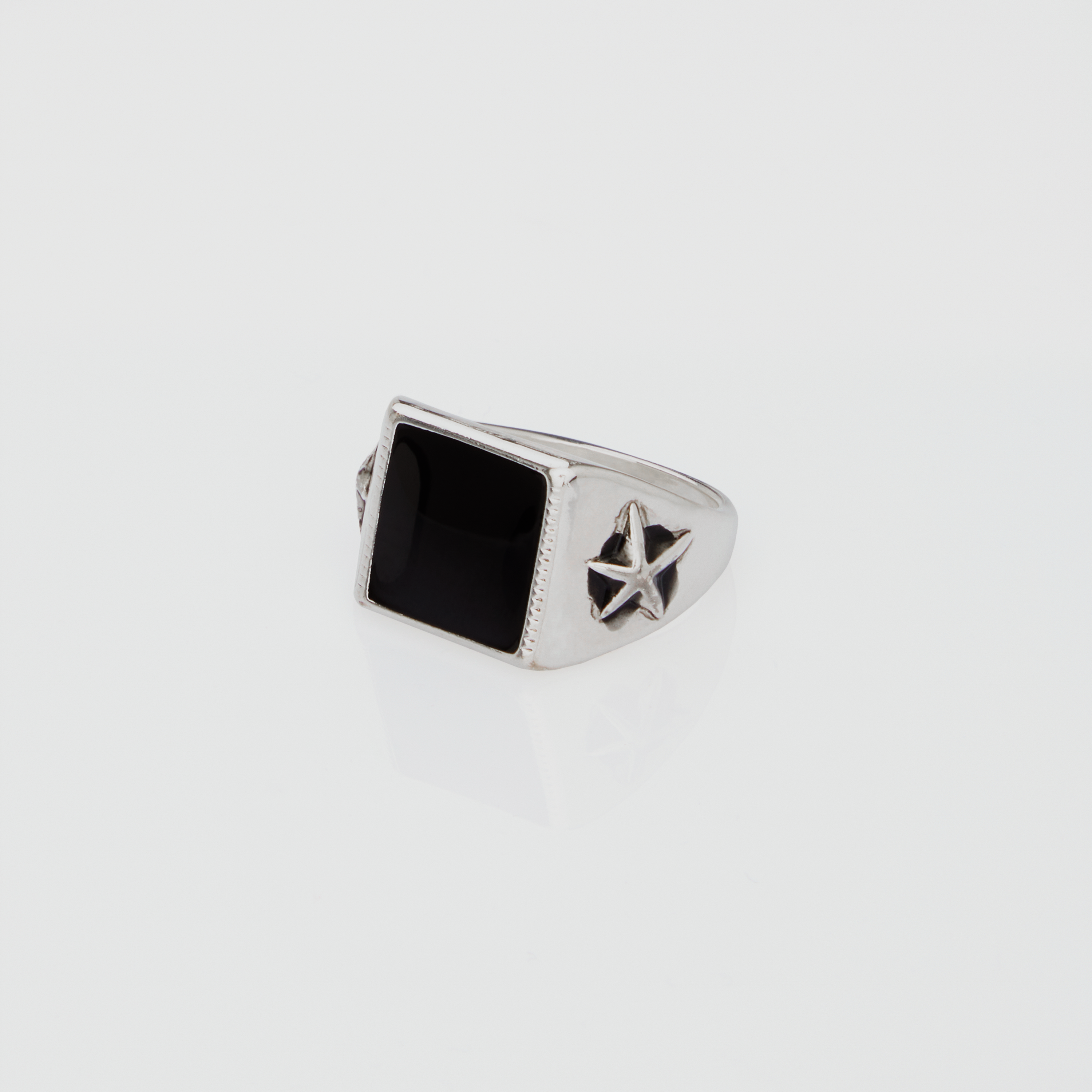 Black Cube Ring