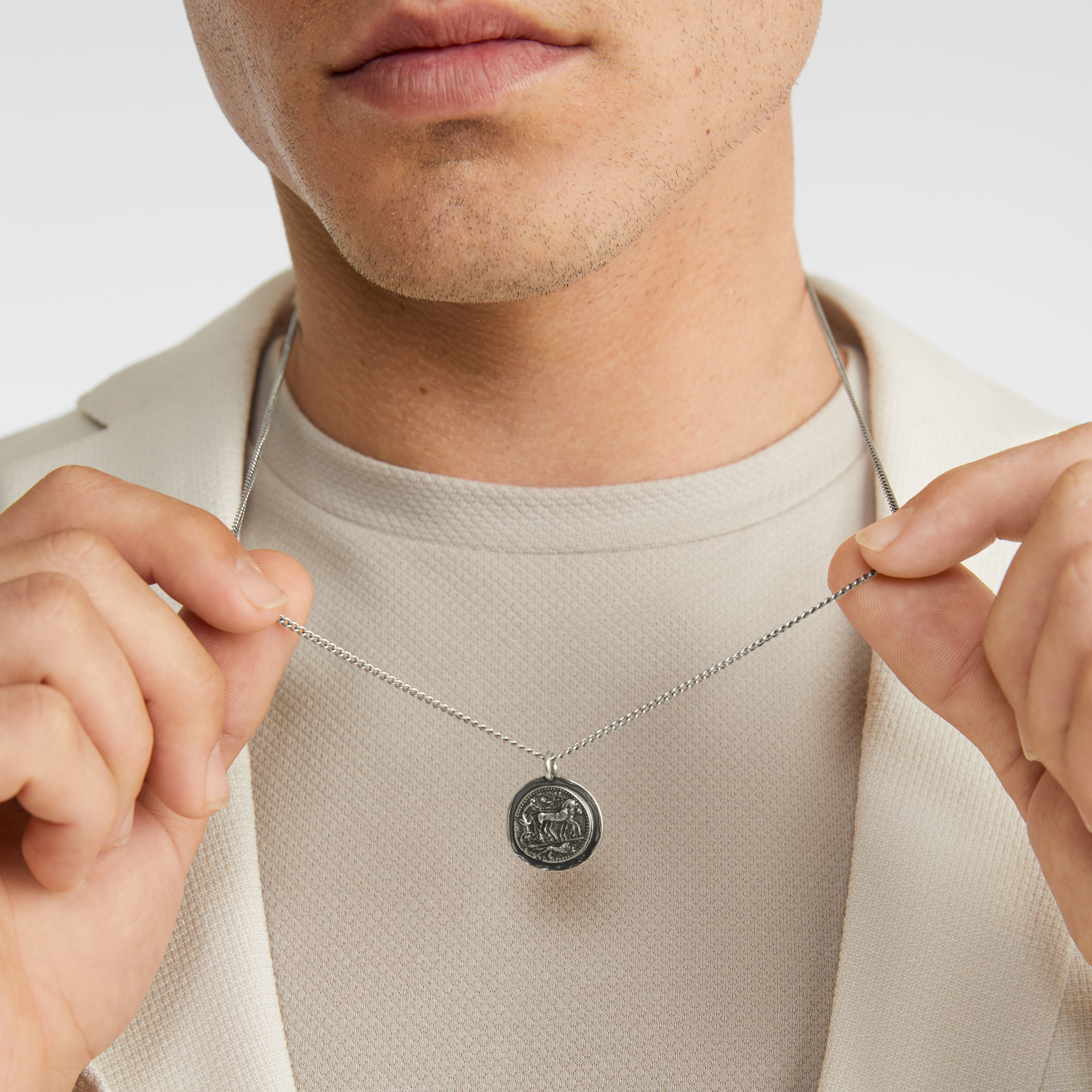 Templar Pendant Necklace