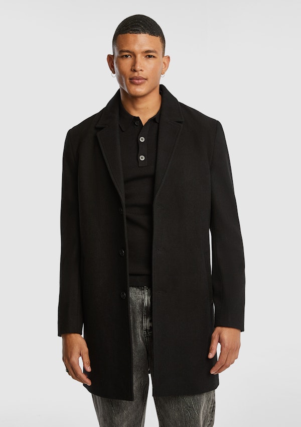 Black Brandon Duster Coat