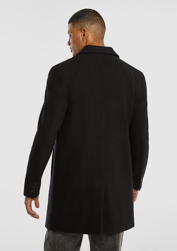 Black Brandon Duster Coat