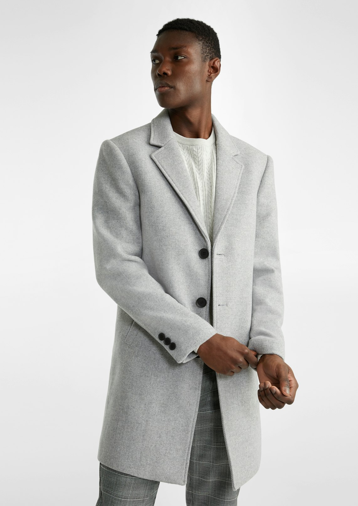 Silver duster coat discount