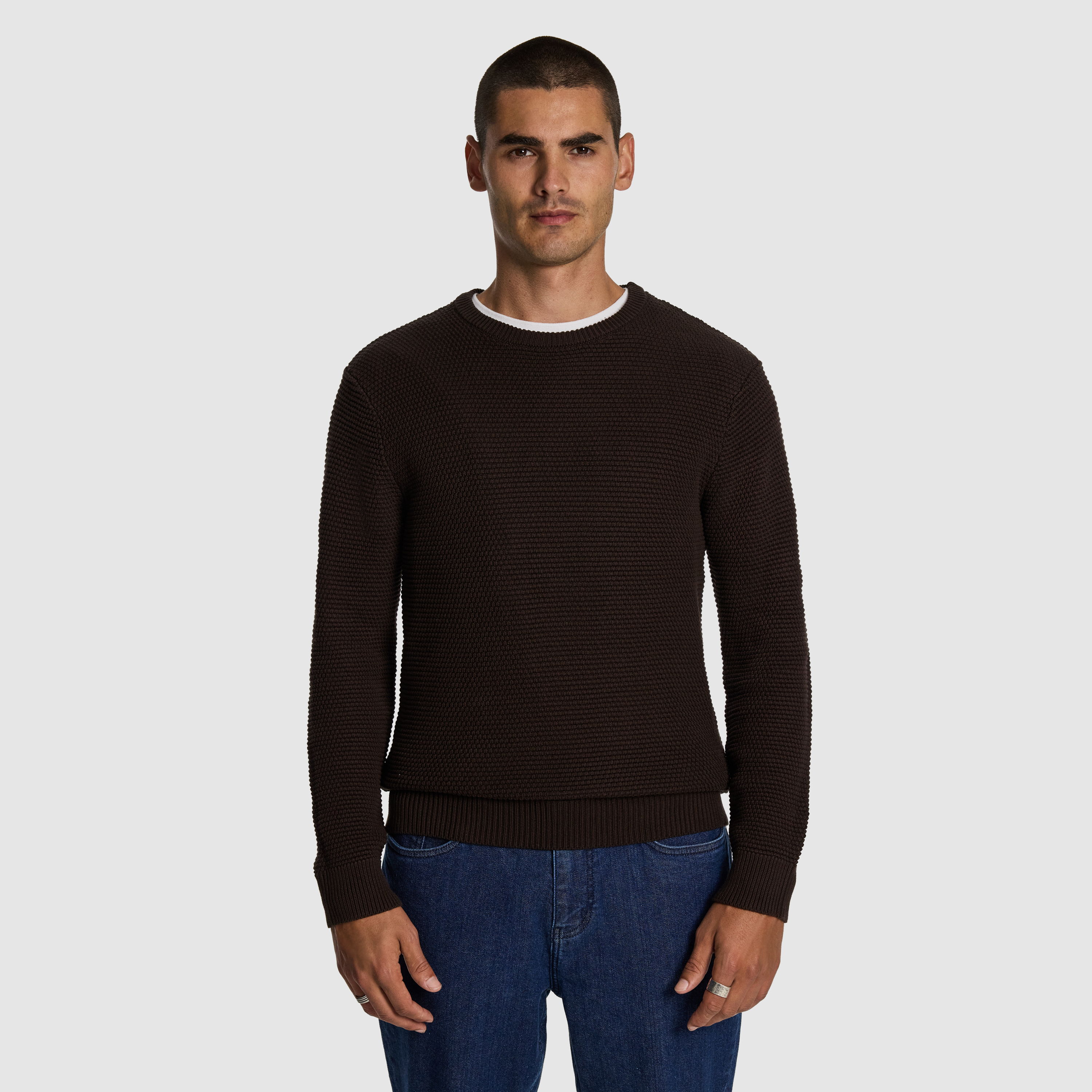 Jayce Crew Neck Knit Jumper