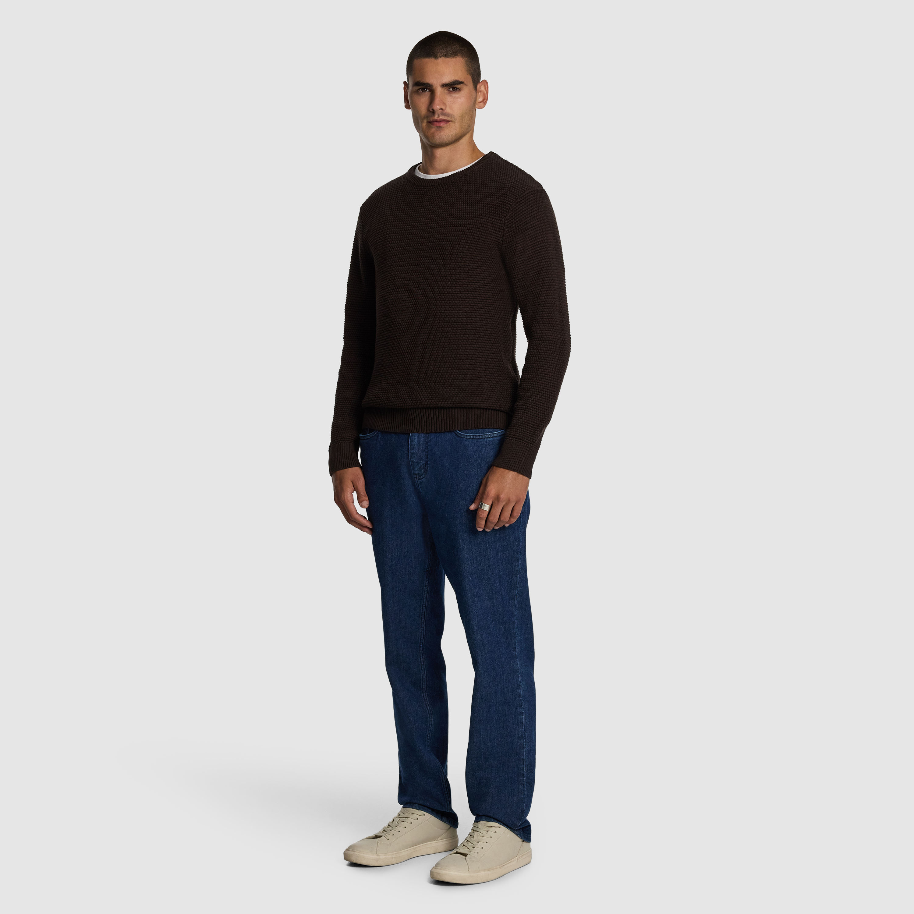 Jayce Crew Neck Knit Jumper
