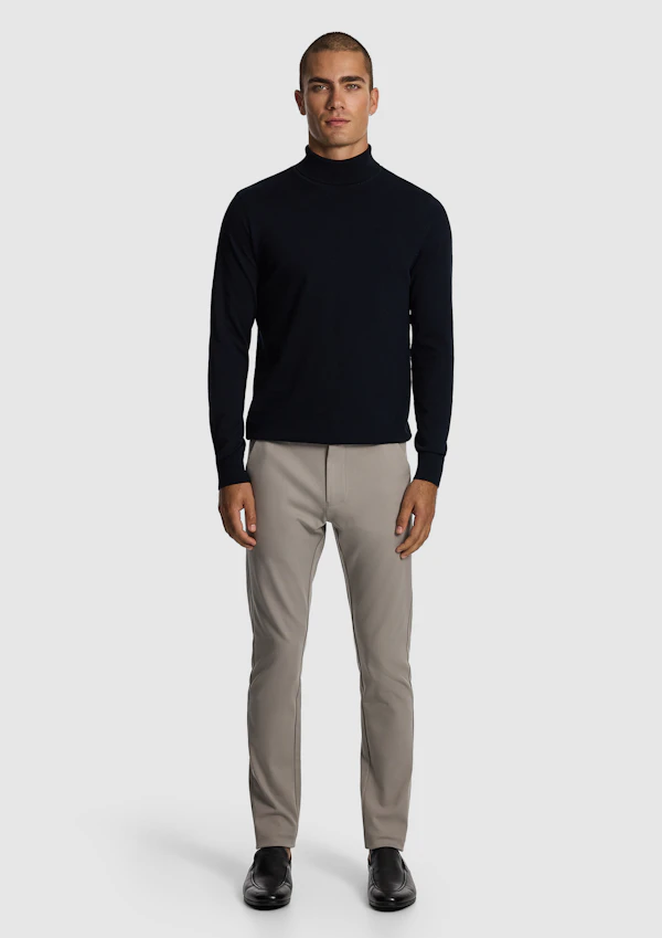 Petrol Gillespie Turtle Neck Knit