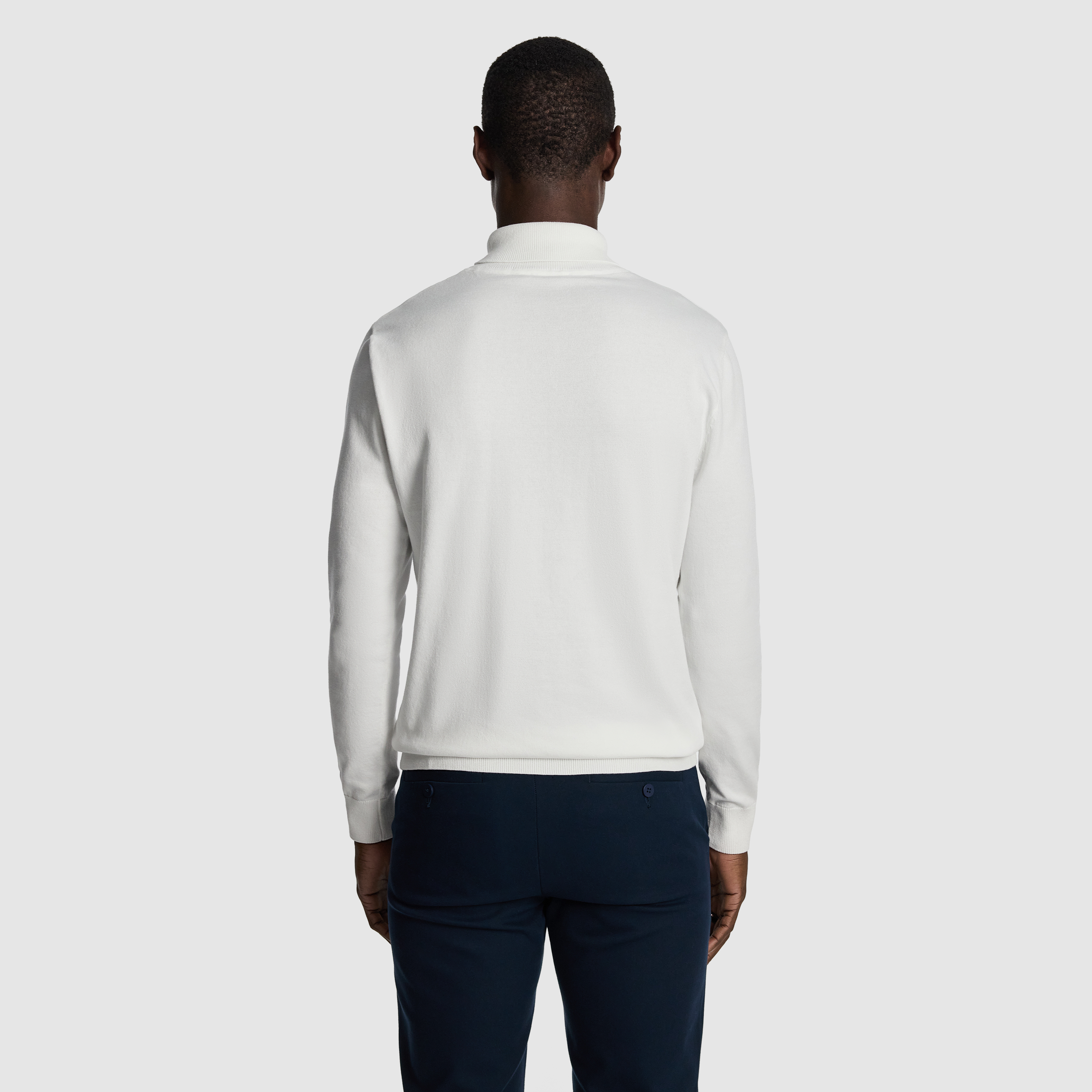 Winter White Gillespie Turtle Neck Knit
