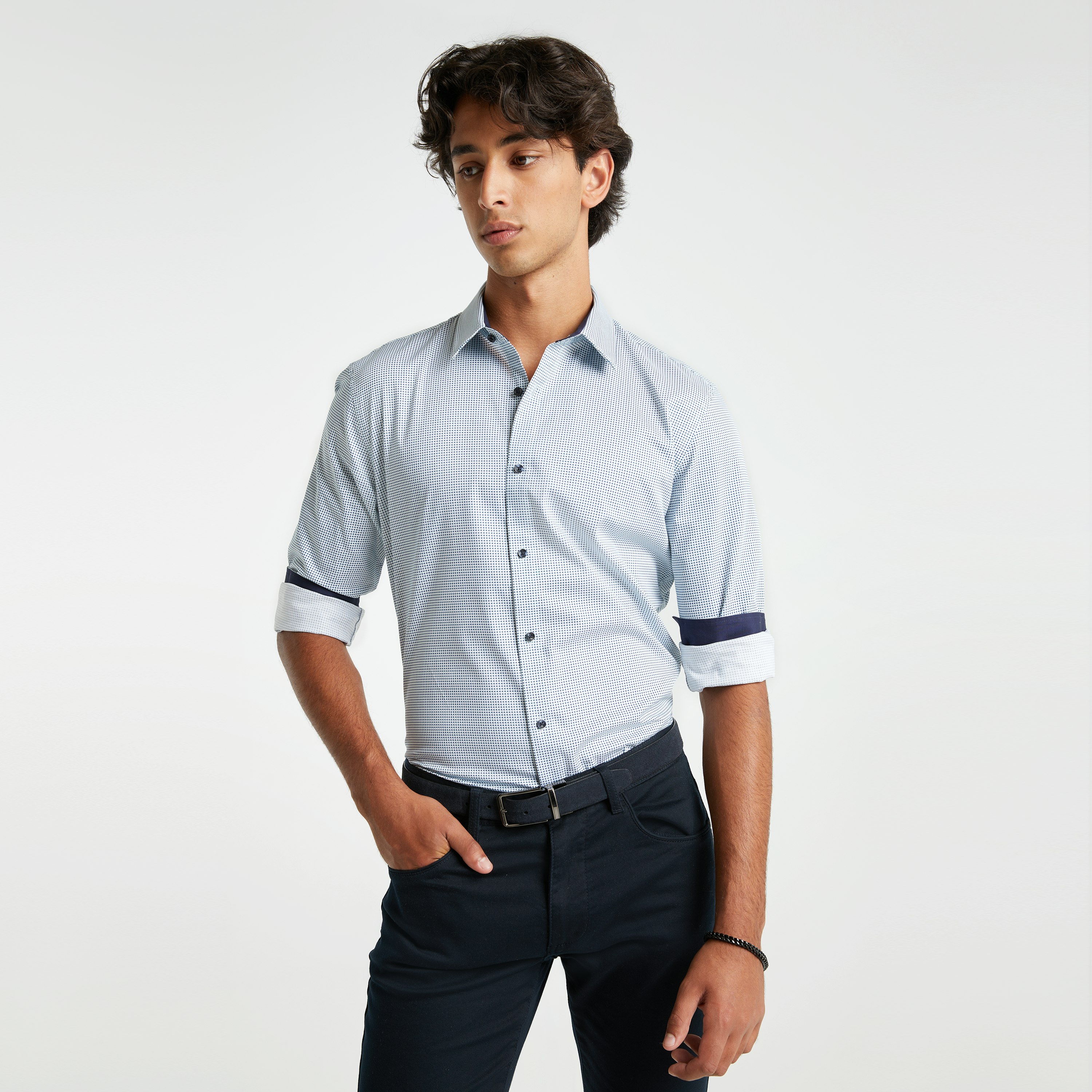 Yd slim fit store shirt