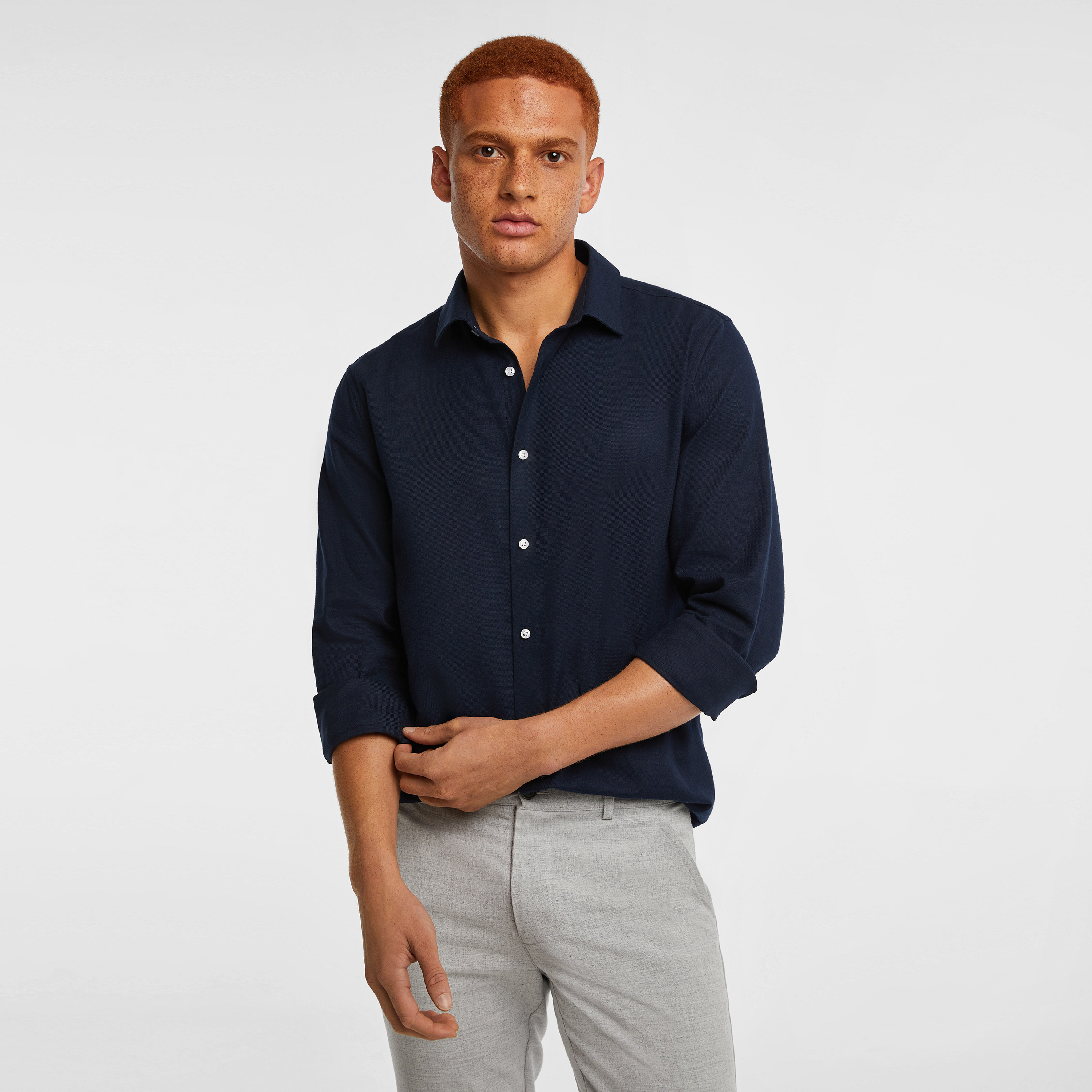 Navy Hargrove Shirt
