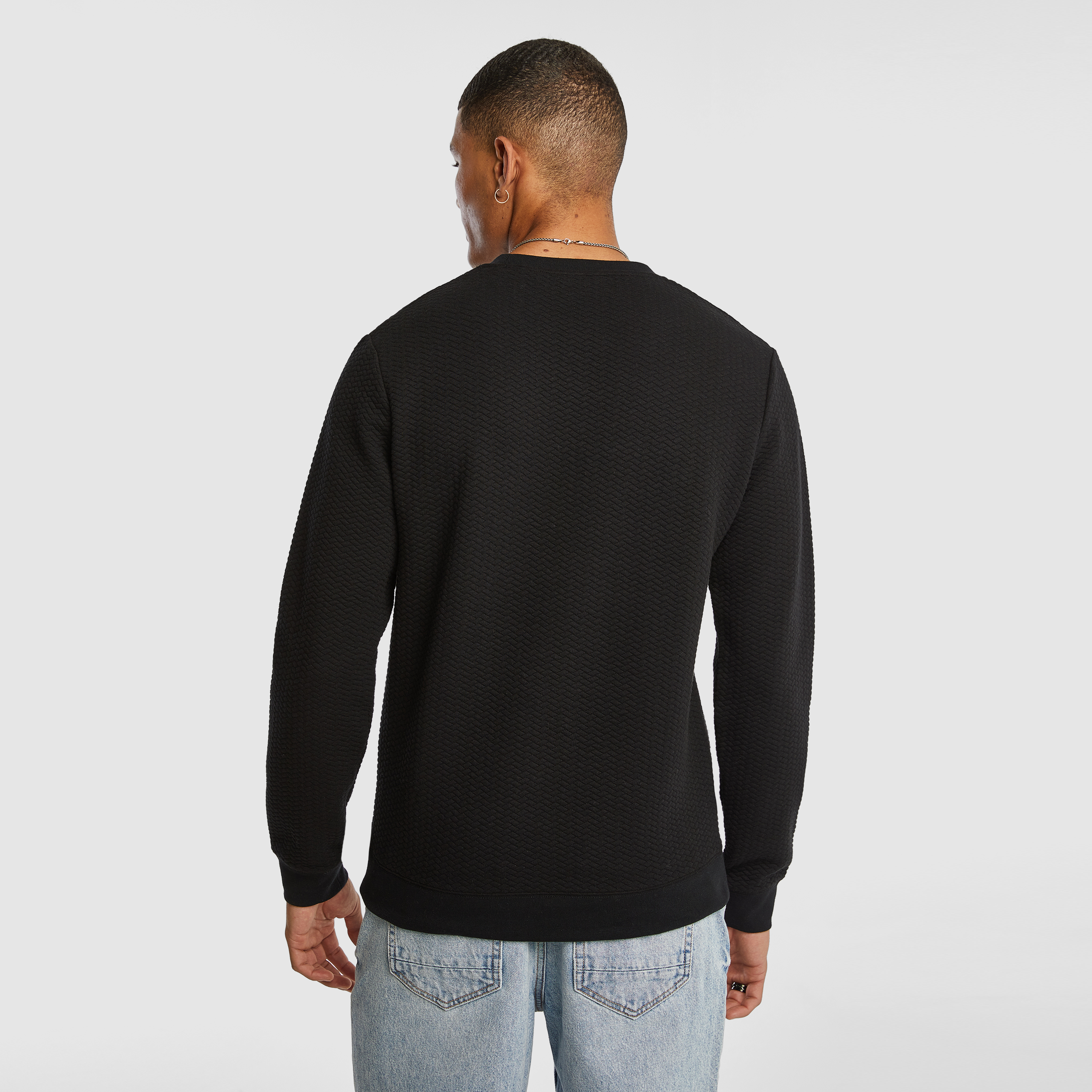 Tech Textured Sweatshirt