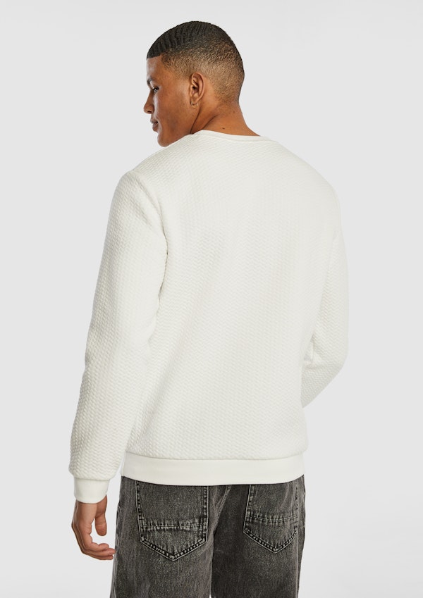Tech Textured Sweatshirt