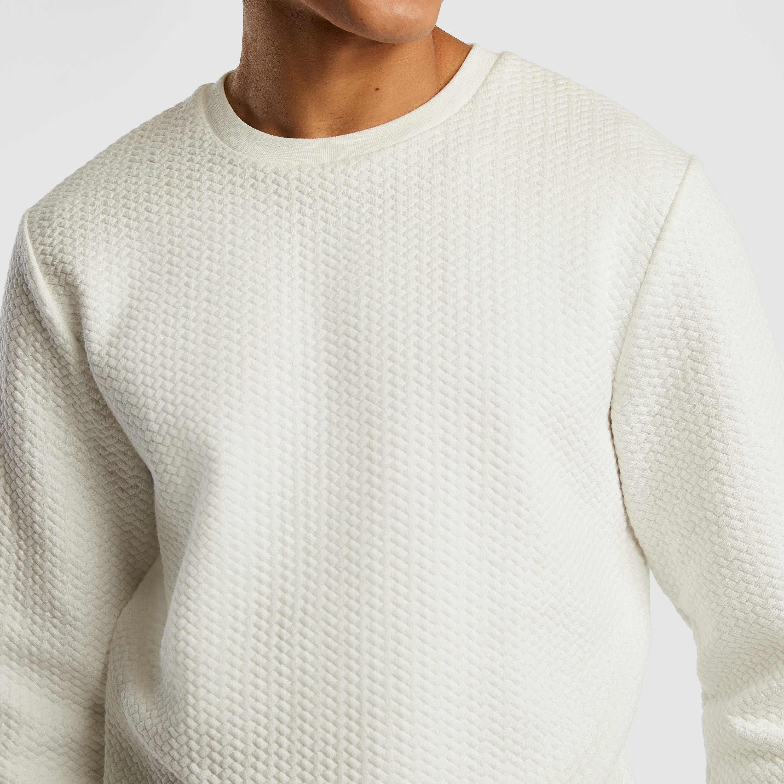 Tech Textured Sweatshirt