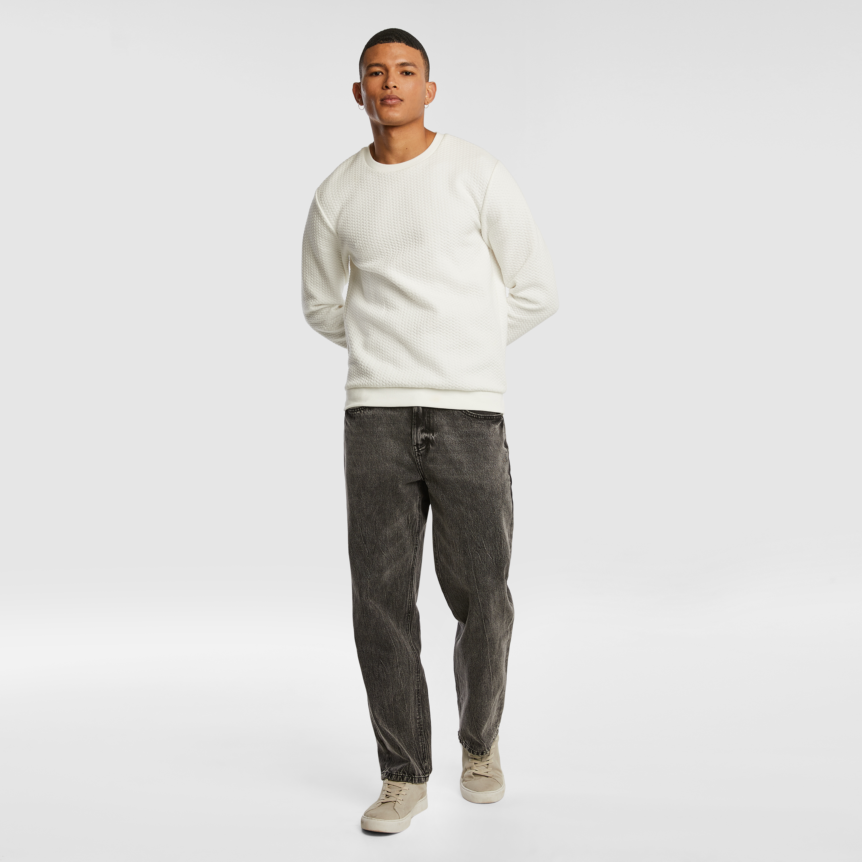 Tech Textured Sweatshirt