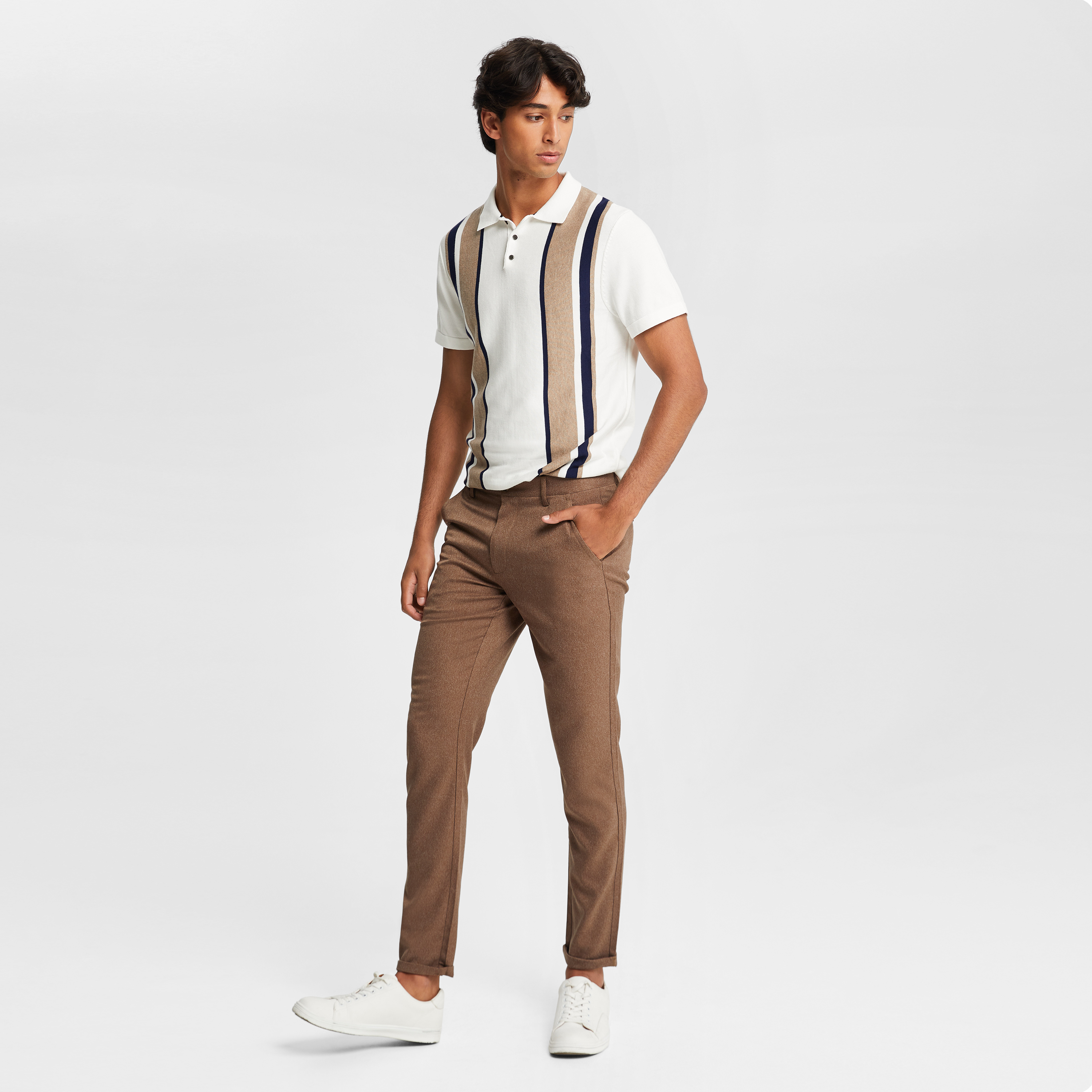 Simpson Knitted Cotton Polo