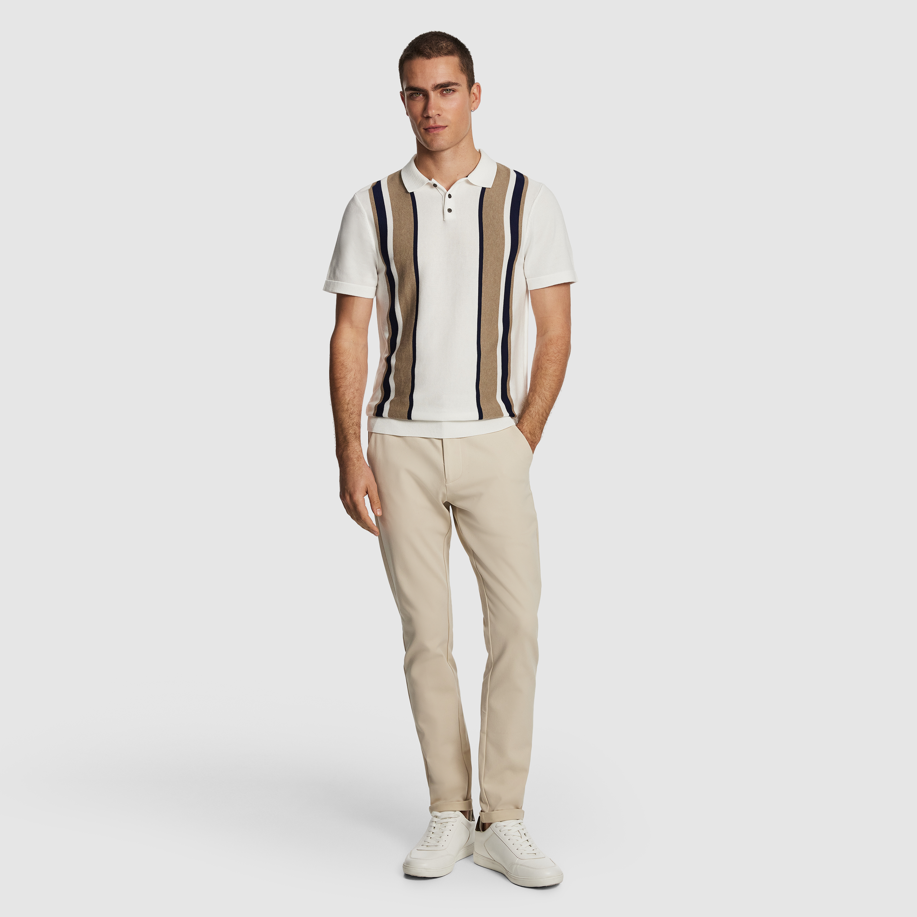 Simpson Knitted Polo Shirt