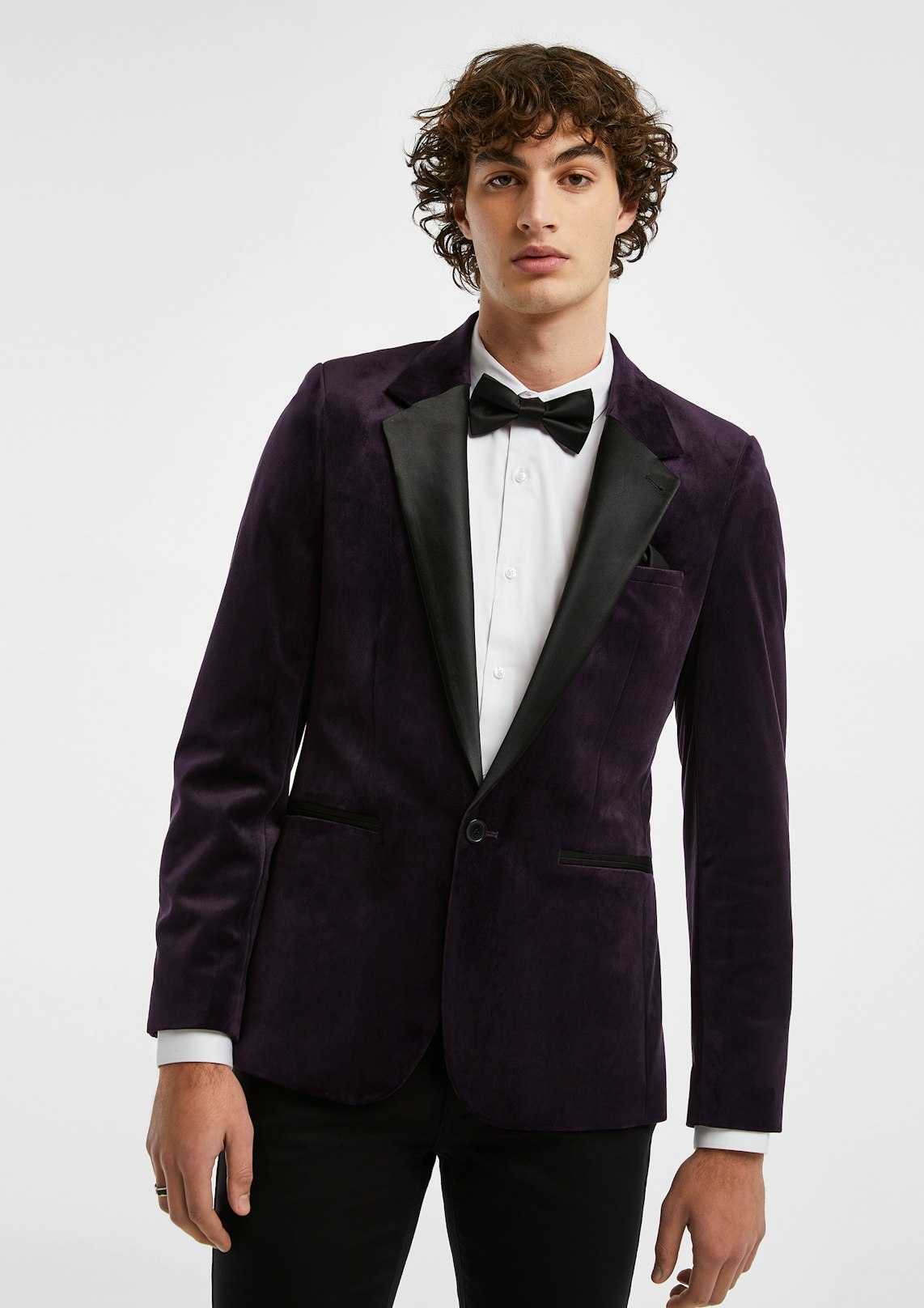 Plum clearance velvet jacket
