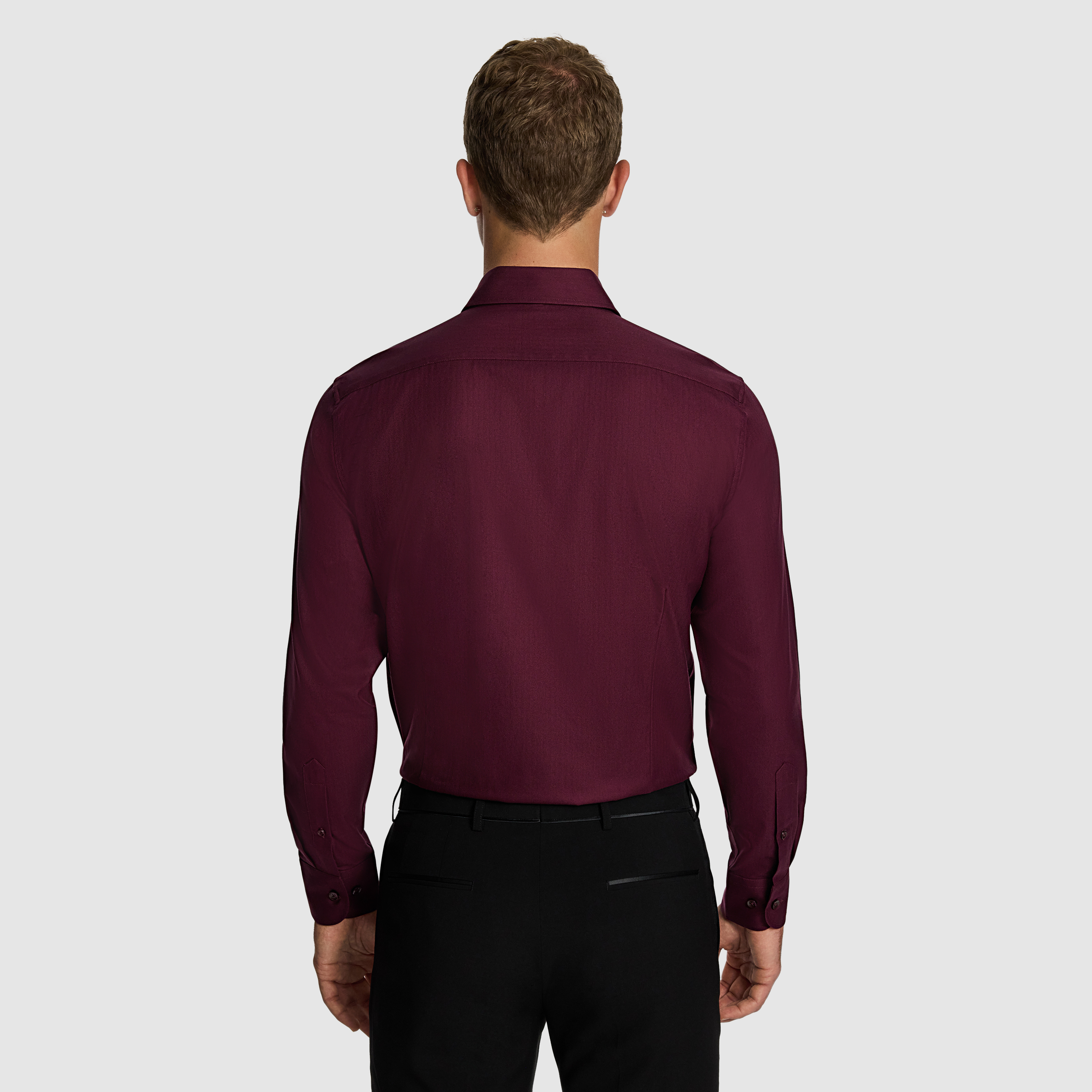 Monaco Pure Cotton Textured Dress Shirt