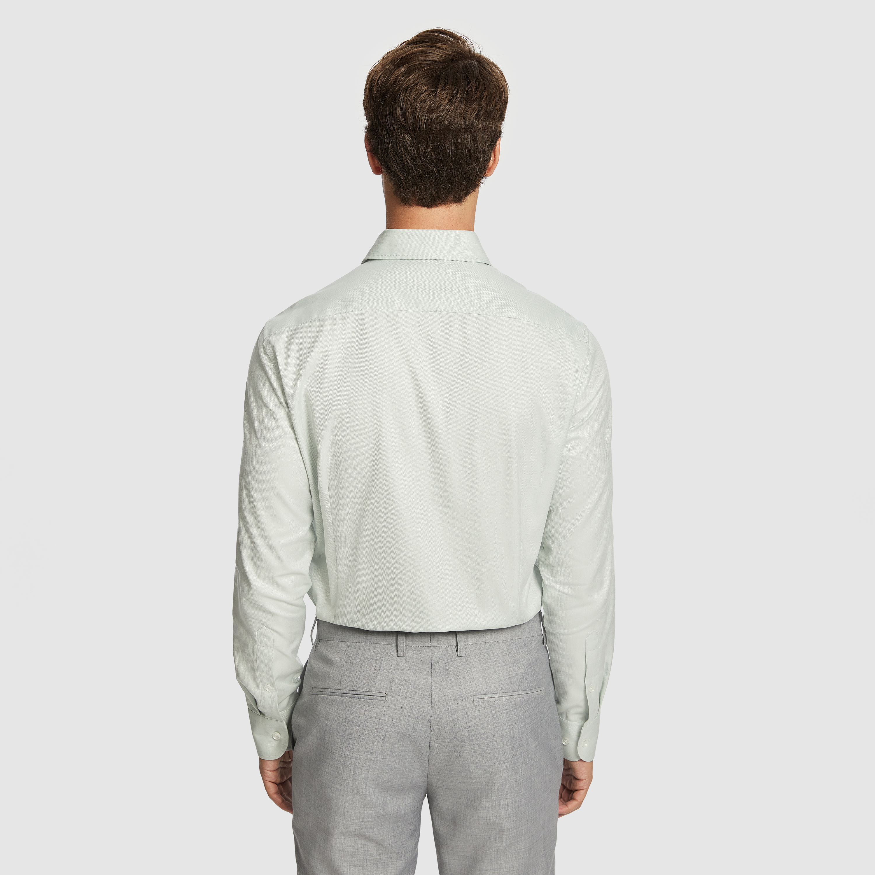 Monaco Pure Cotton Textured Dress Shirt