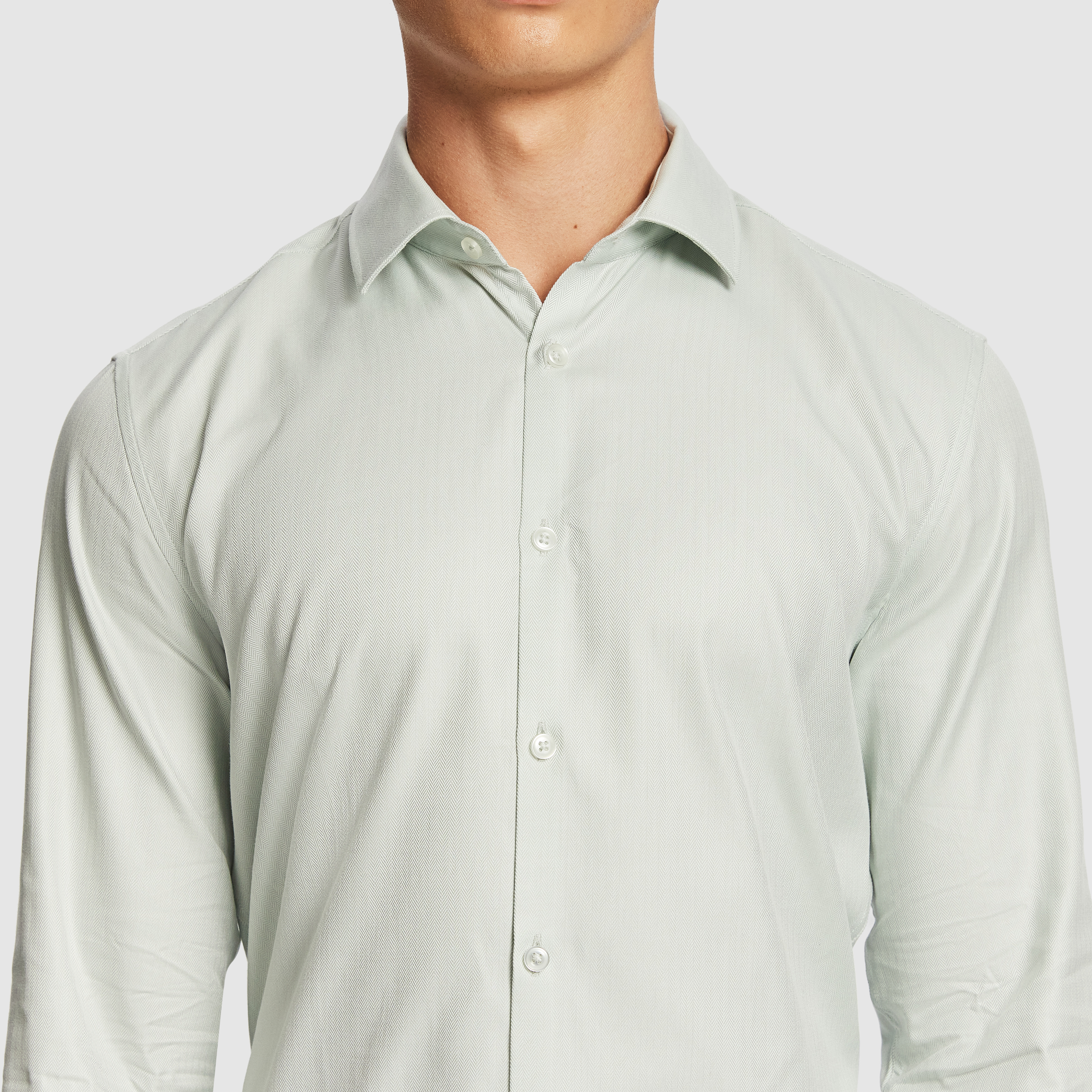 Monaco Pure Cotton Textured Dress Shirt