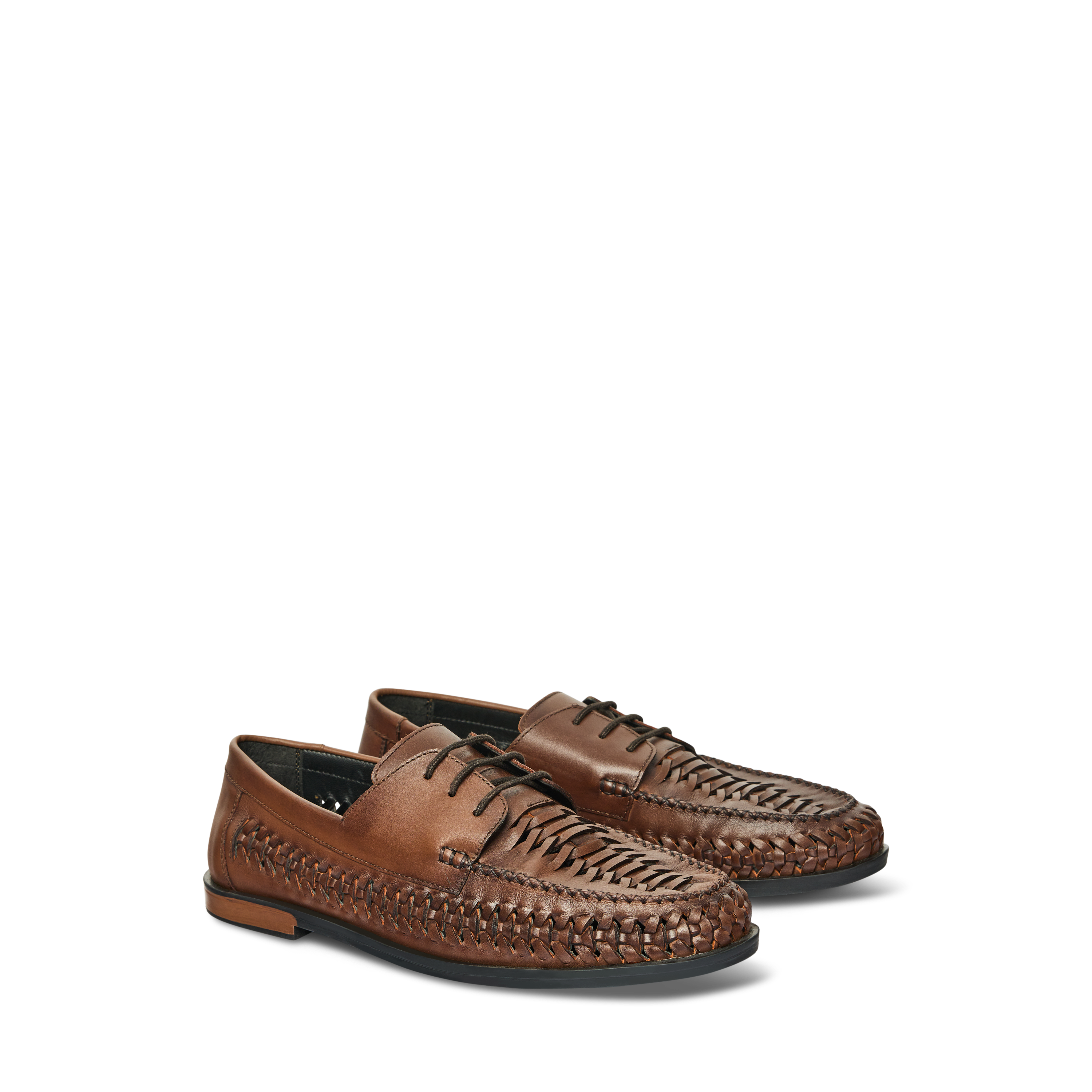 Chocolate Daze Lattice Leather Shoe Men's Shoe yd NZ
