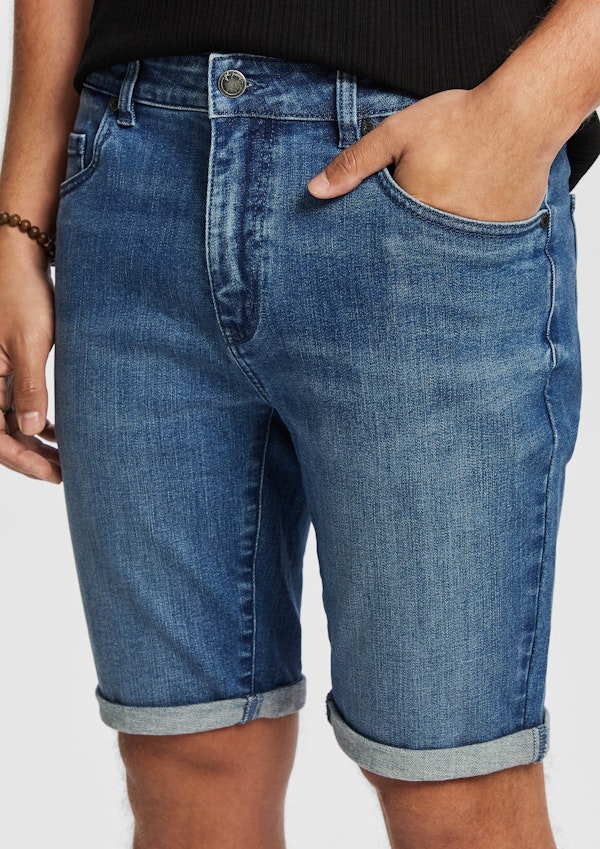 Mid Blue Maxwell Denim Short