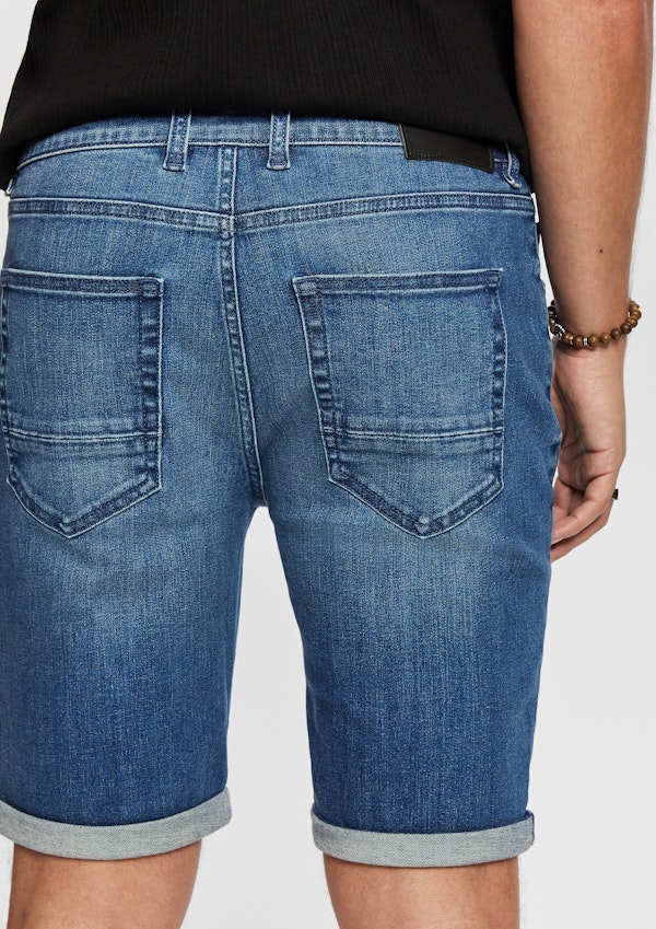 Mid Blue Maxwell Denim Short