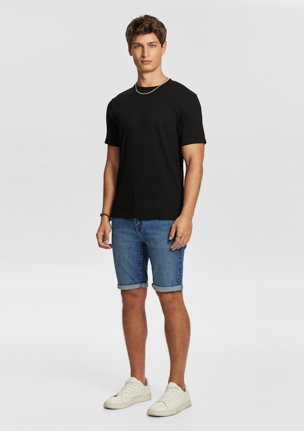 Mid Blue Maxwell Denim Short