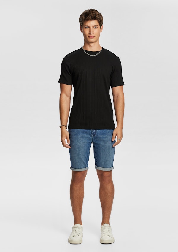 Mid Blue Maxwell Denim Short