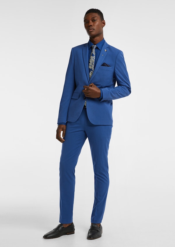 Men's Blue Suits - Navy, Light, Dark Blue & more