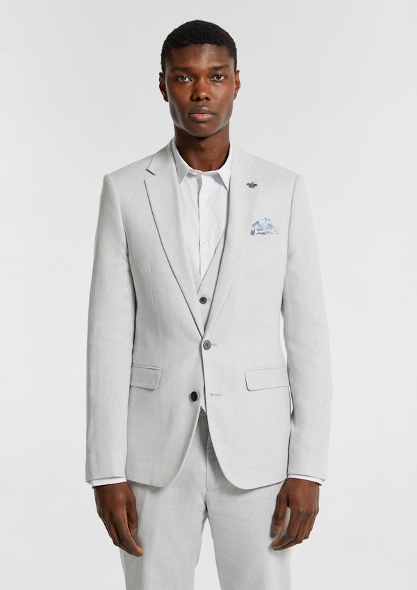 Short Sleeve Slim Suit Jacket