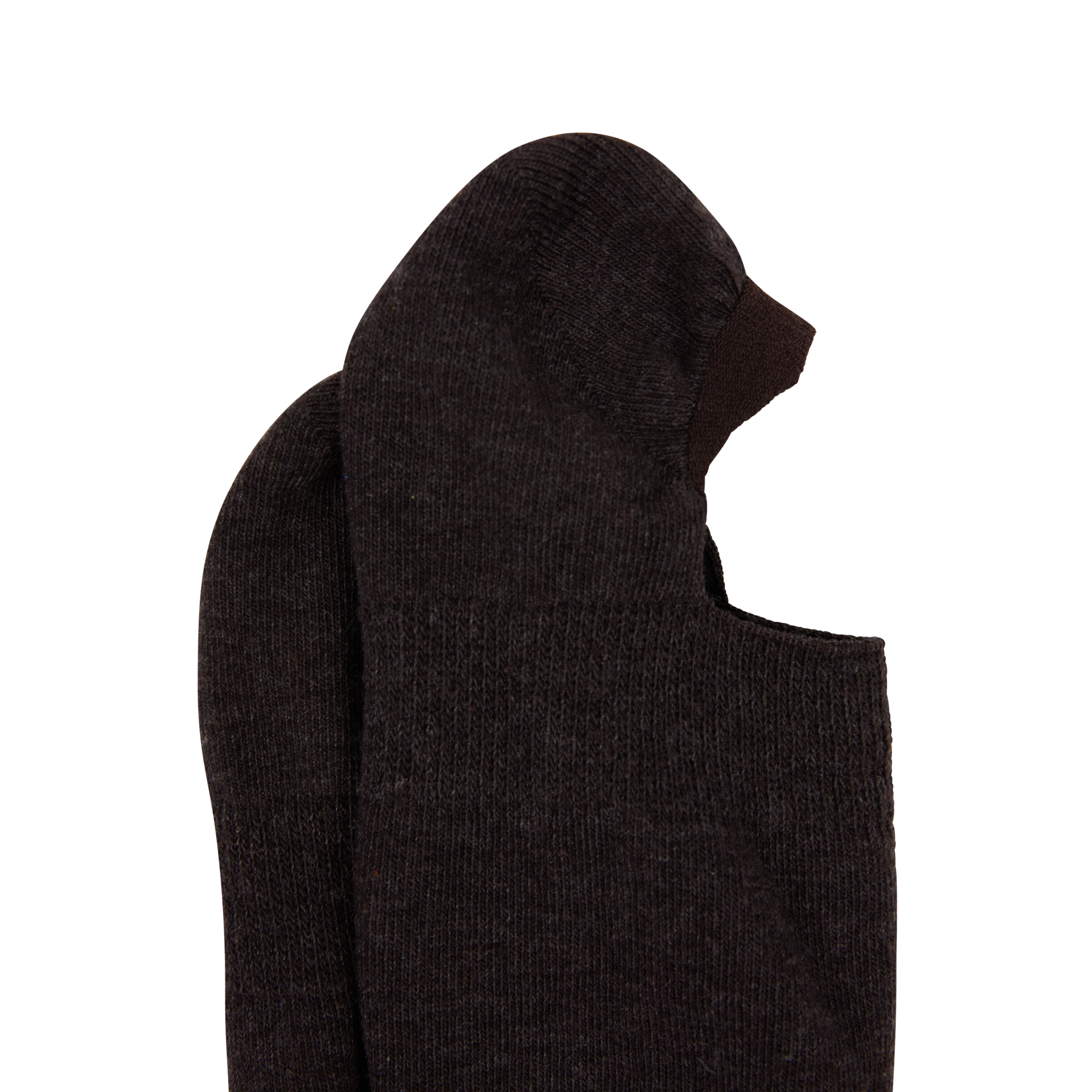 Chocolate No Show Sock