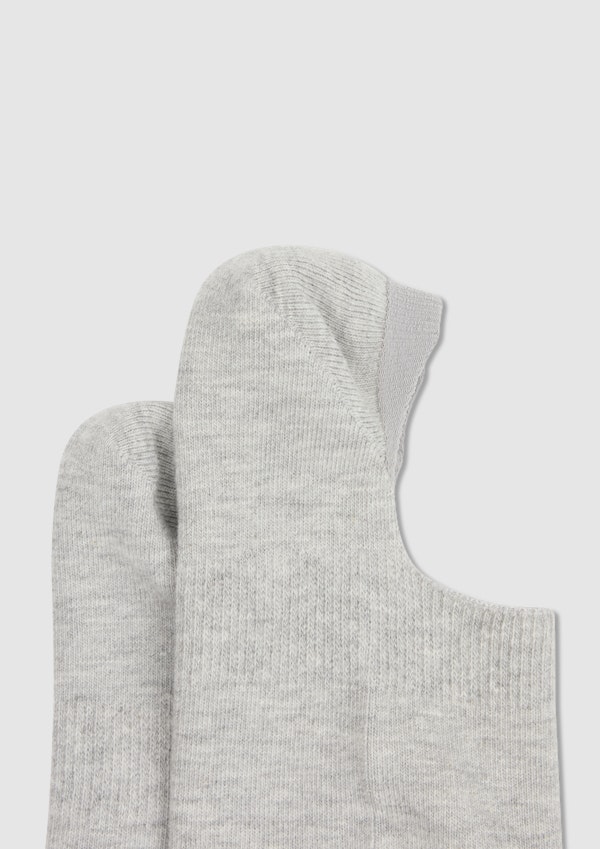 Light Grey No Show Sock
