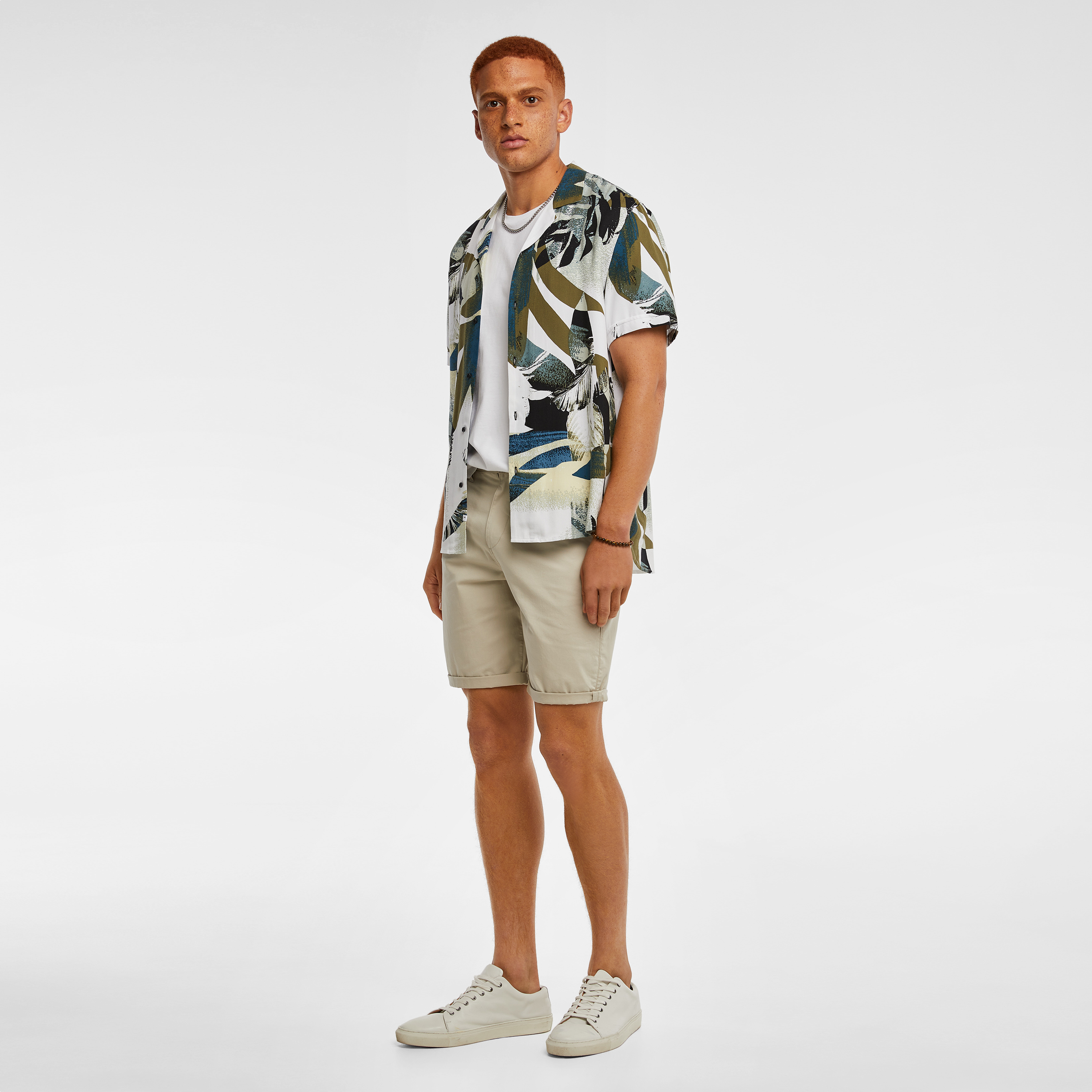 Sebby Viscose Printed Shirt