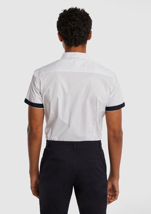 White Viceroy Slim Shirt