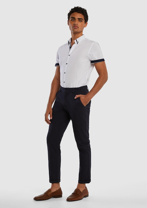 White Viceroy Slim Shirt