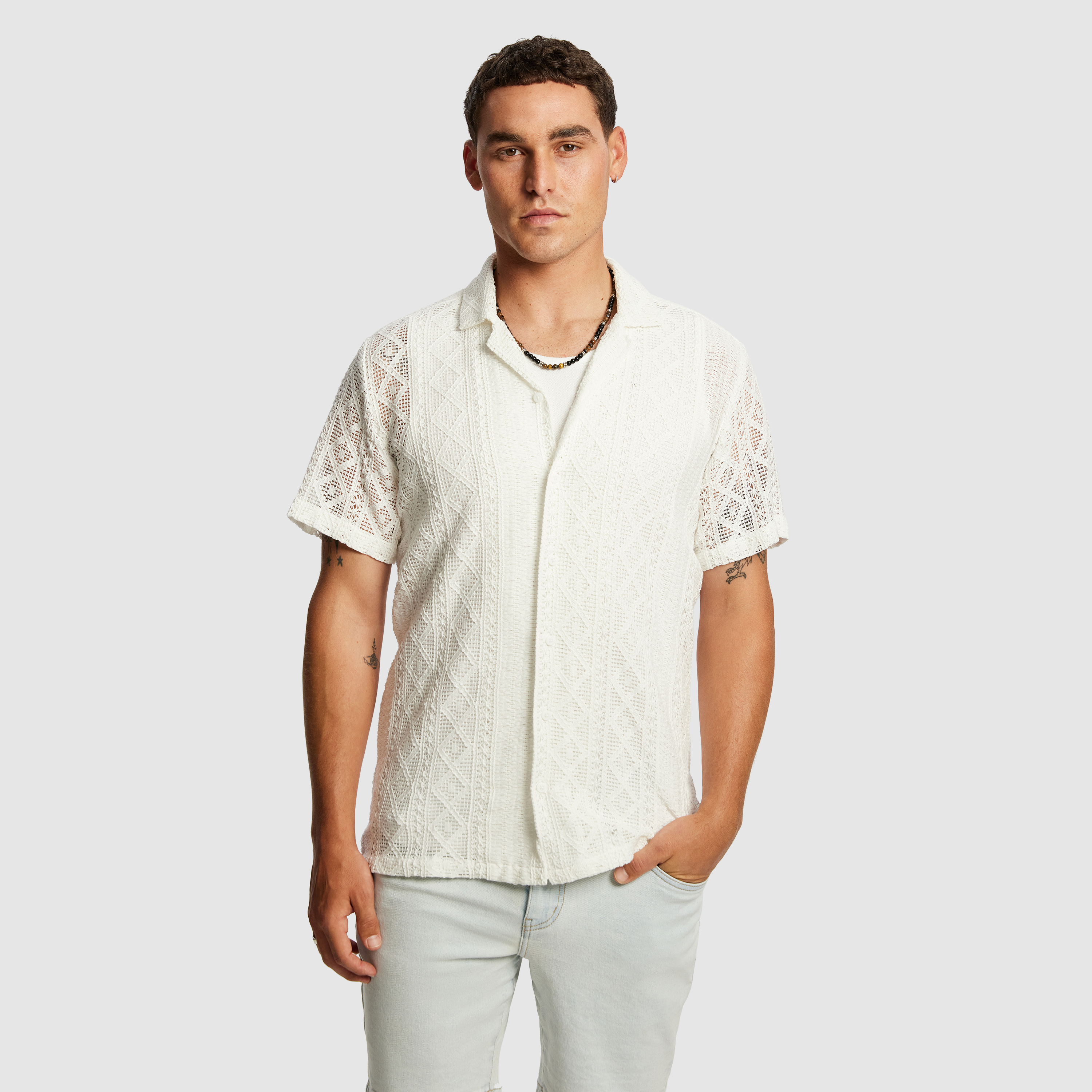 Nereda Crochet Shirt