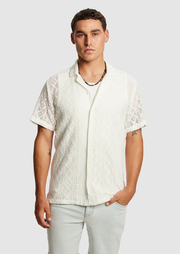 Nereda Crochet Shirt