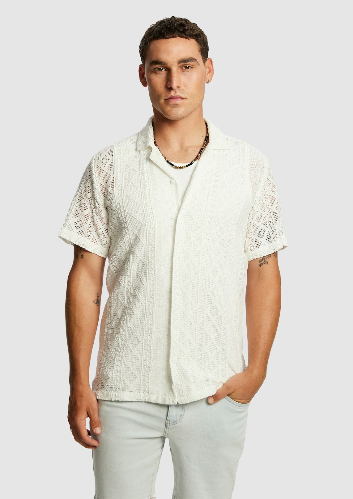 Nereda Crochet Shirt